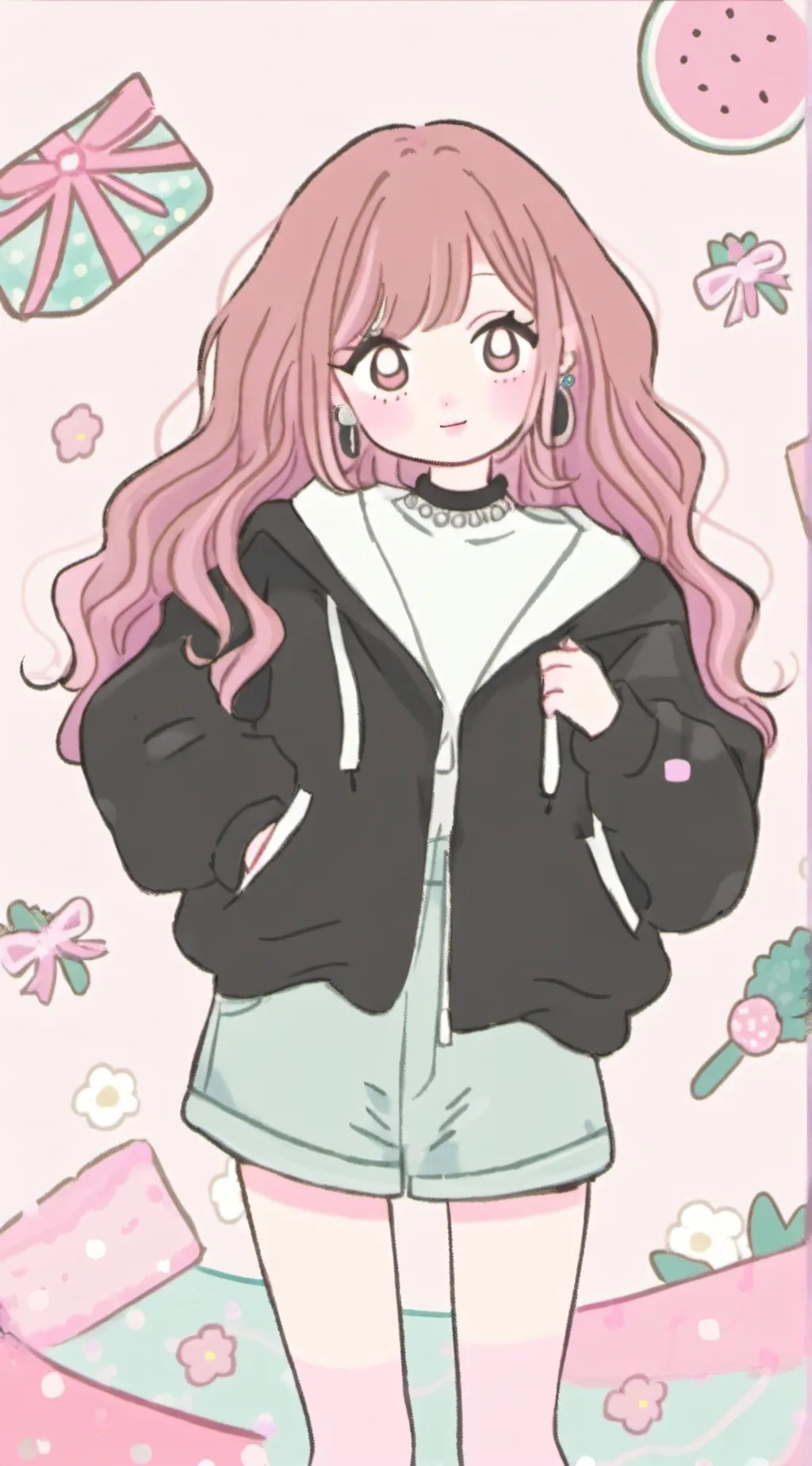 ai character: mha  background