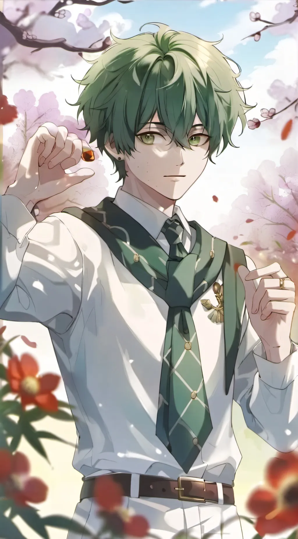 ai character: MHA  background