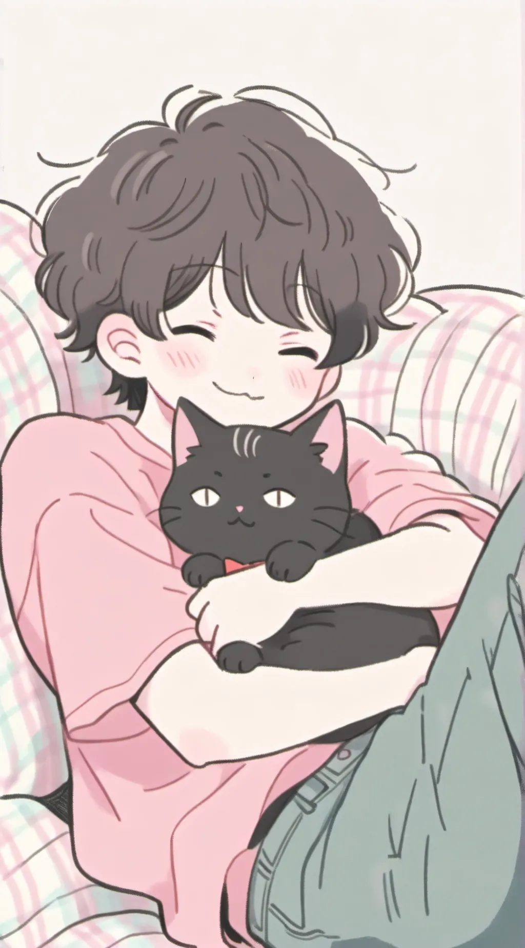 ai character: cat background