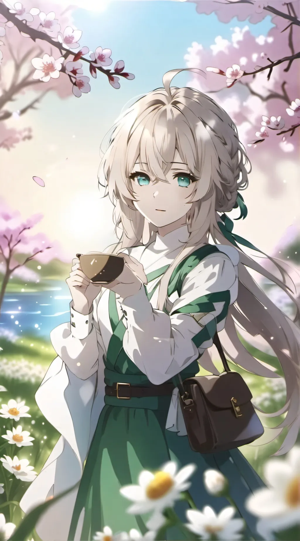 ai character: pineya  background