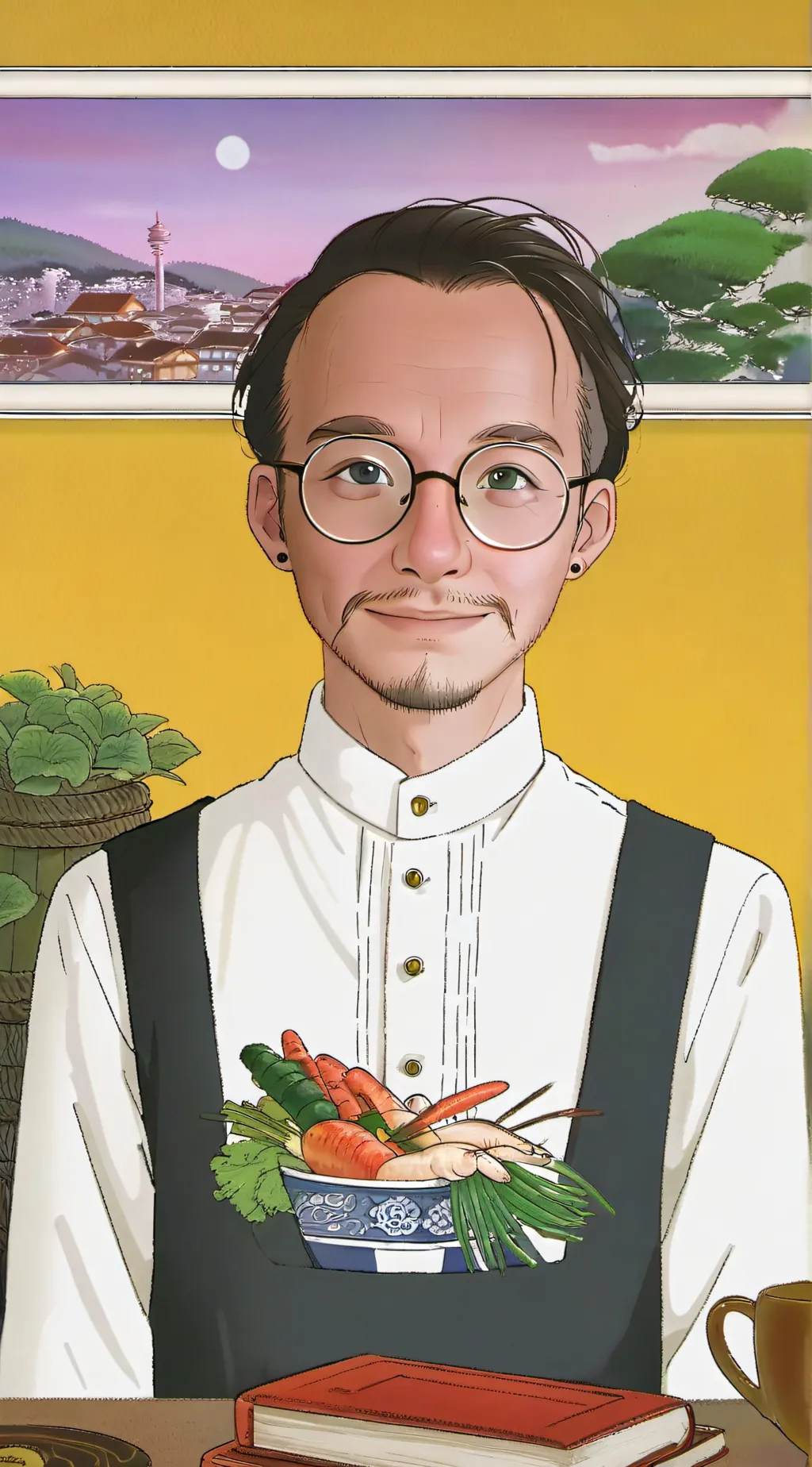 ai character: Mr. Lim background