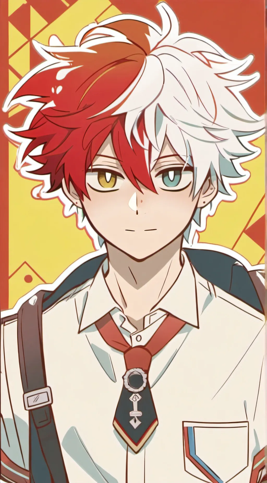 ai character: Todoroki  background
