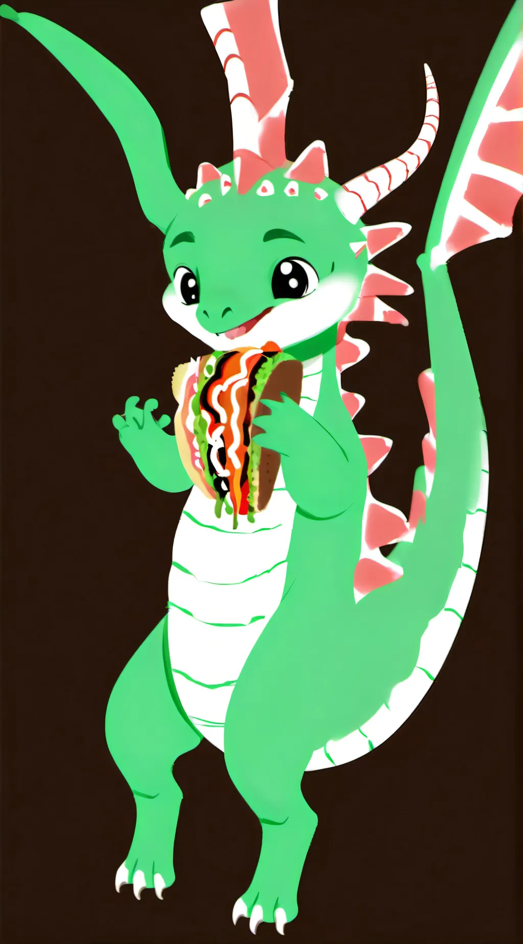 ai character: taco background