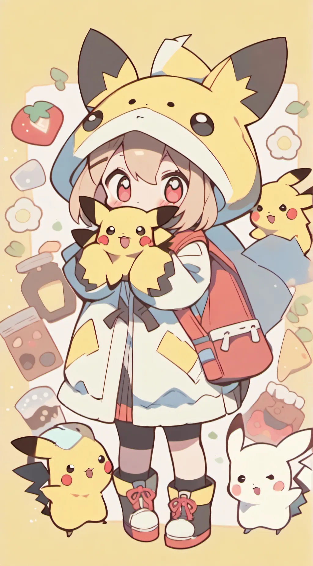 ai character: pokémon infection background