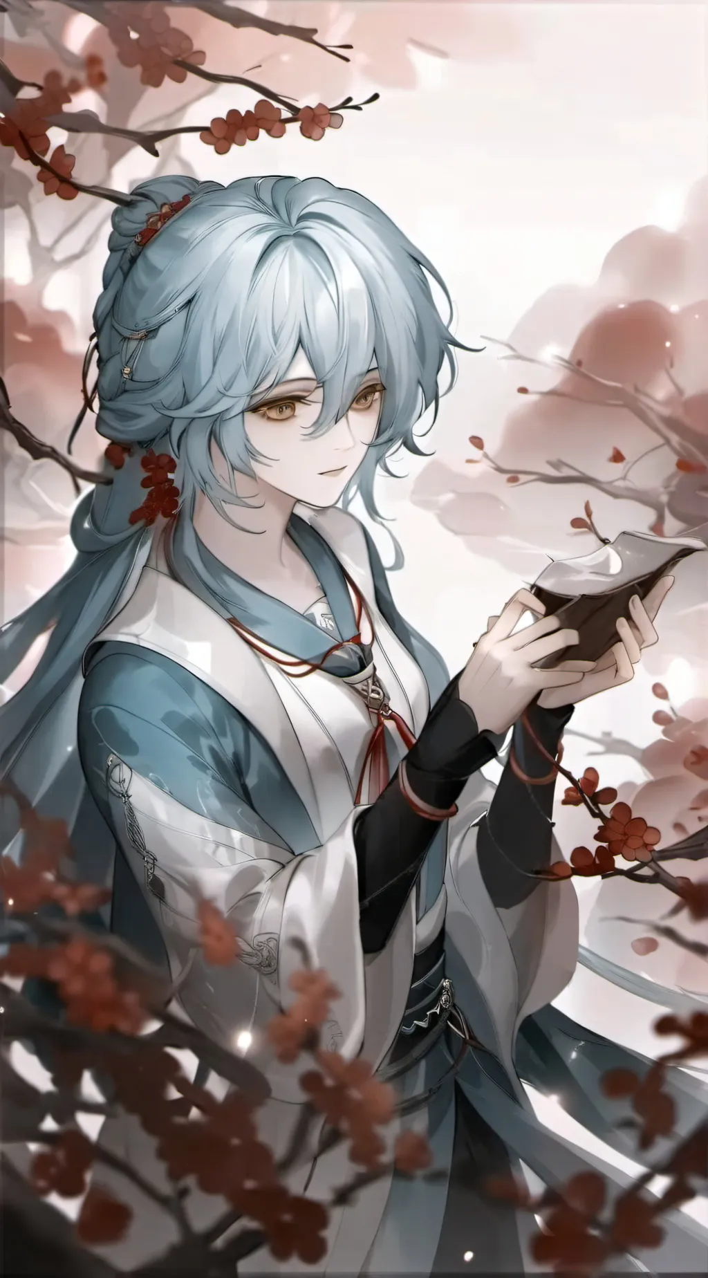 ai character: Umiko Shinezaki  background