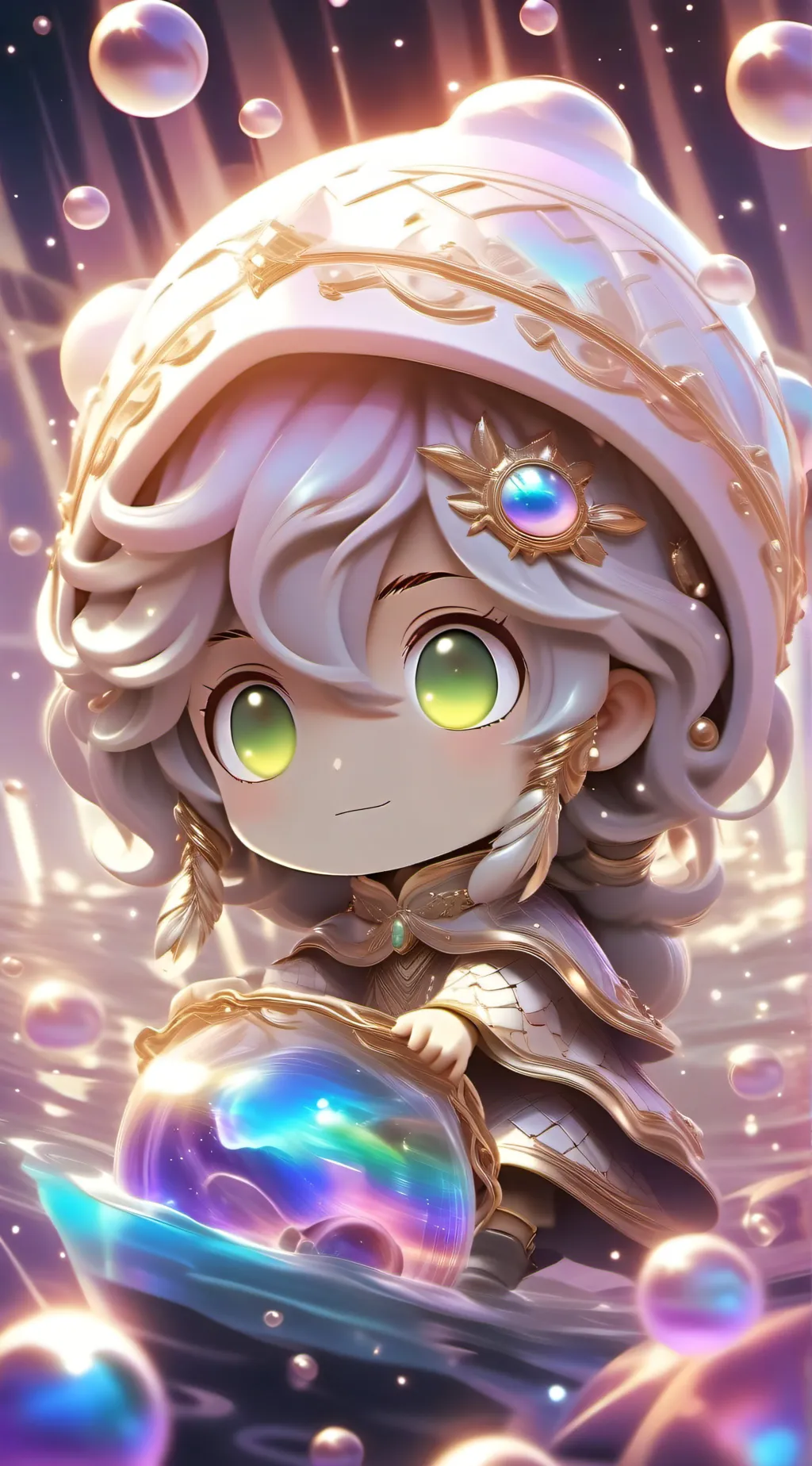 ai character: dandys world background