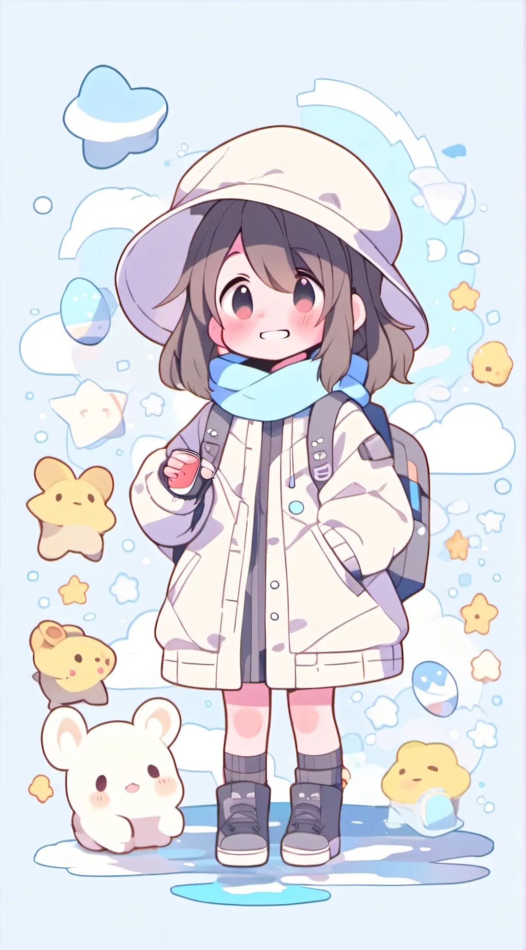 ai character: Edith(from CU) background