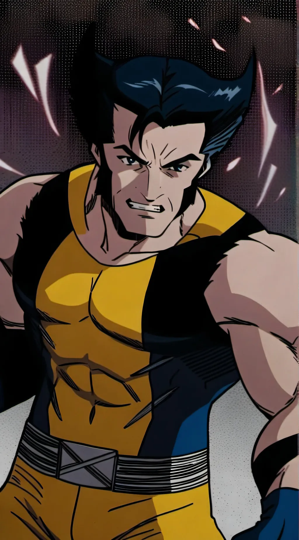 ai character: Wolverine (Logan) background