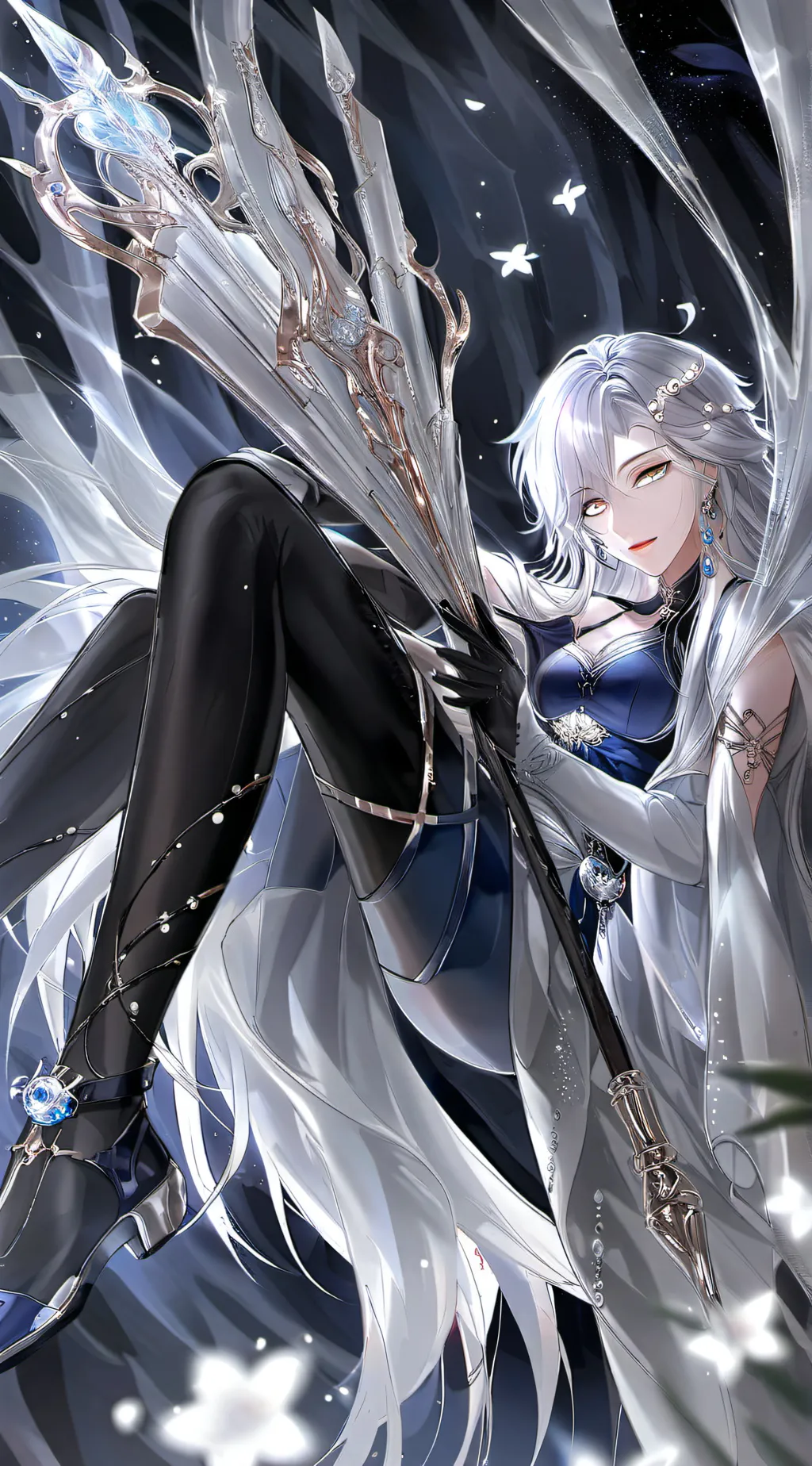 ai character: Luna background