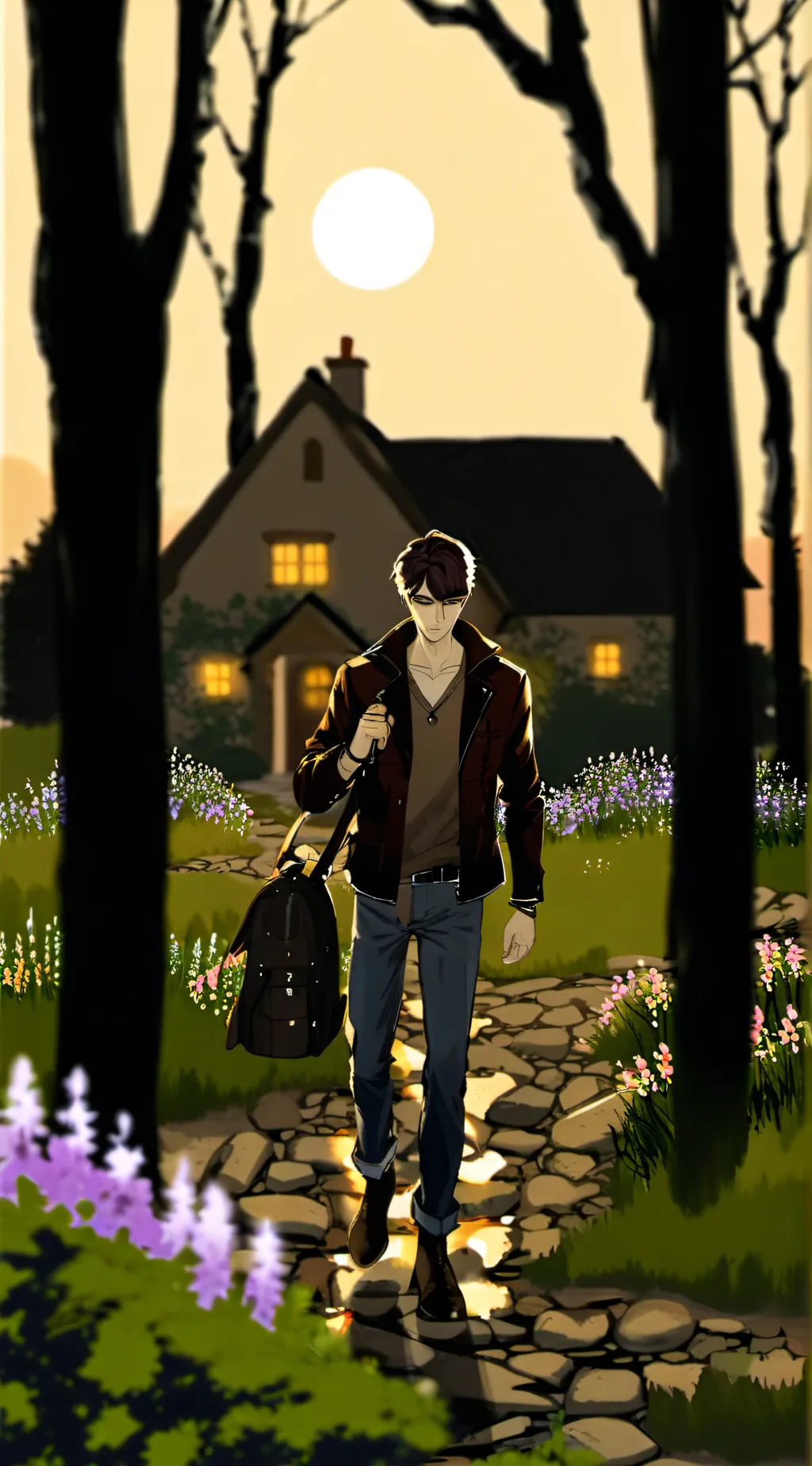 ai character: kyle background
