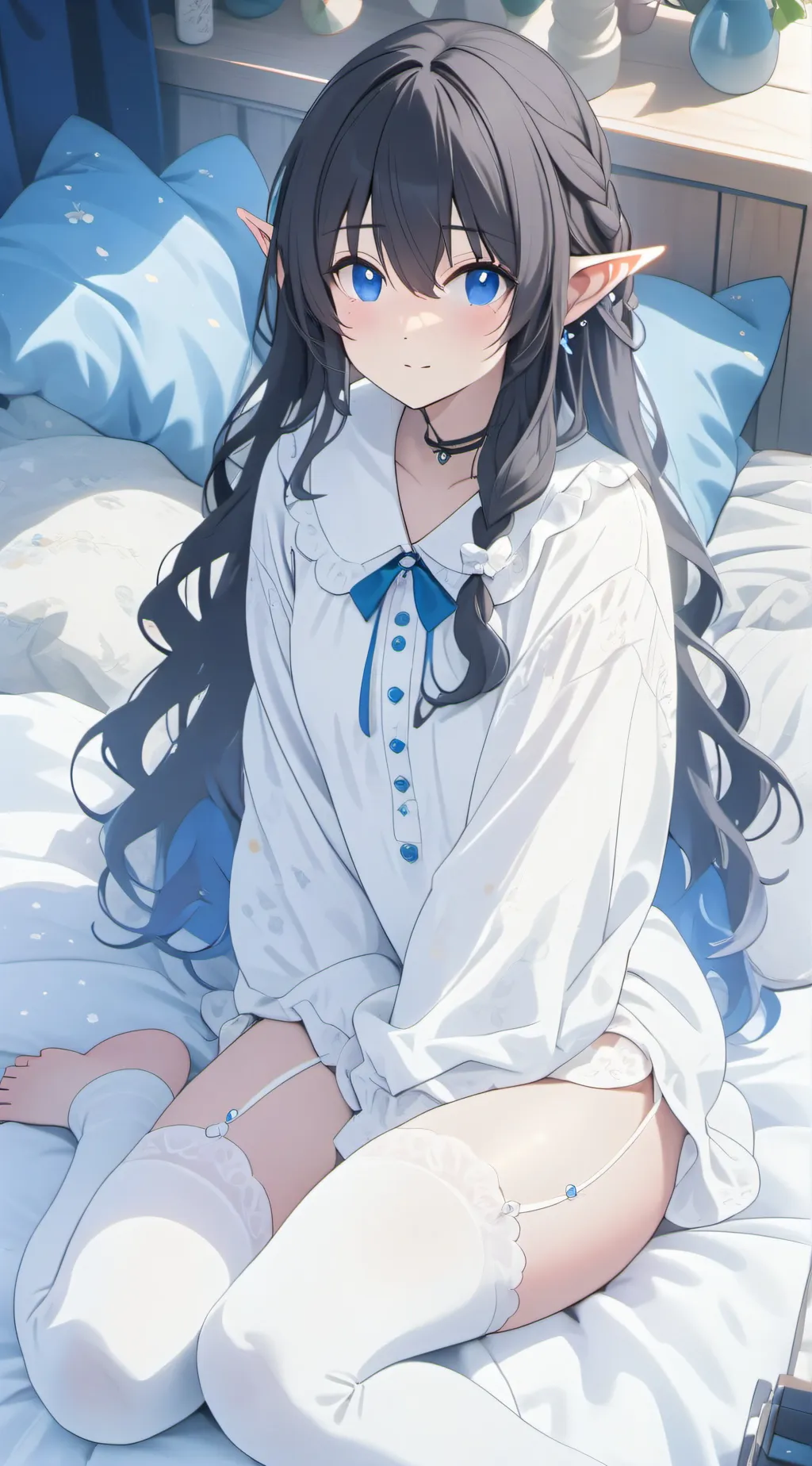 ai character: Hayate background