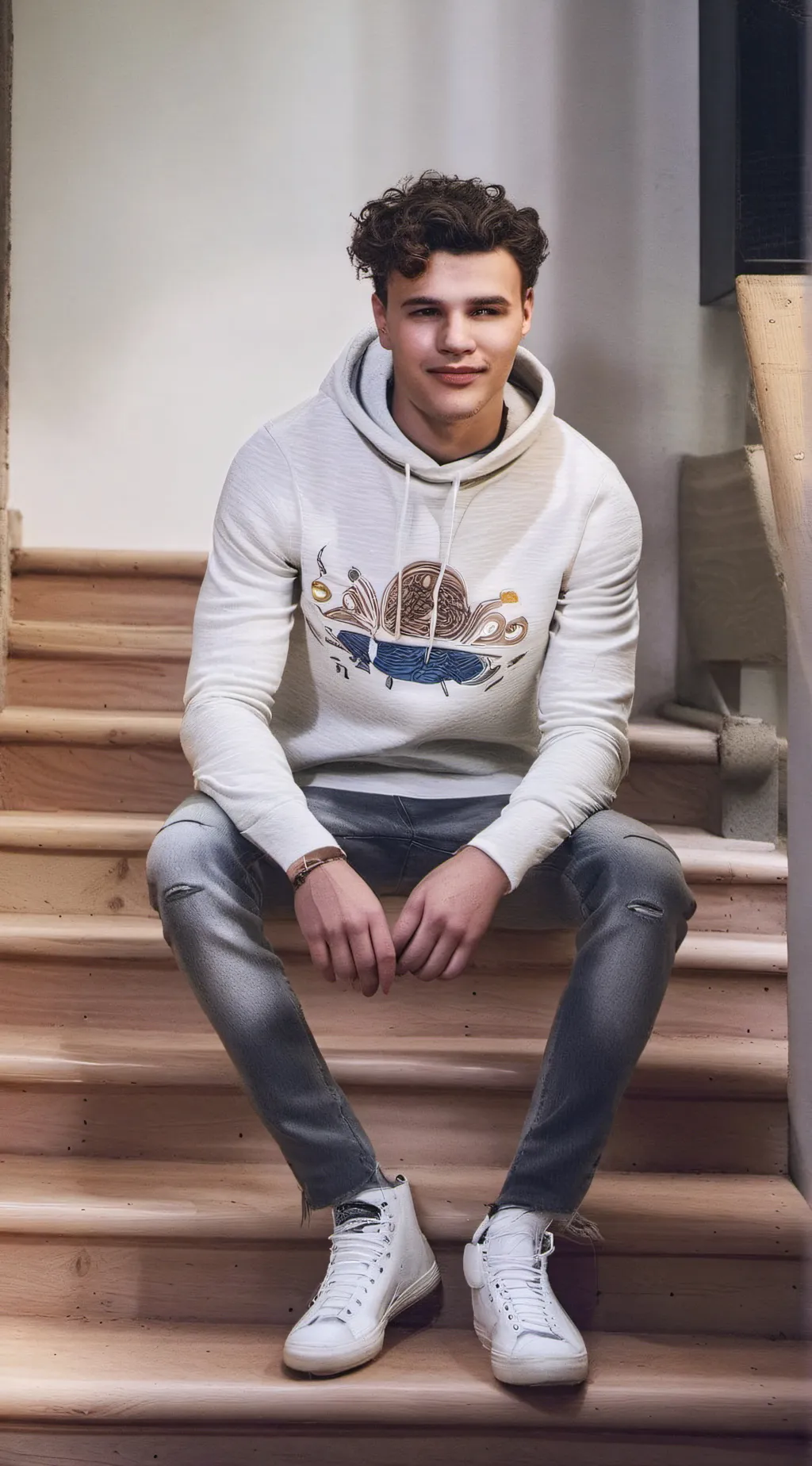 ai character: Lando Norris background