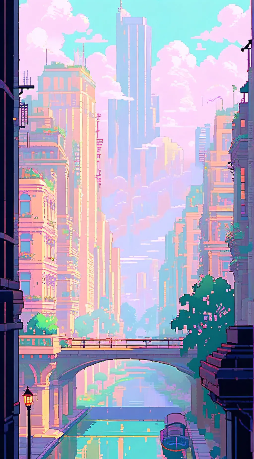 ai character: city rpg background