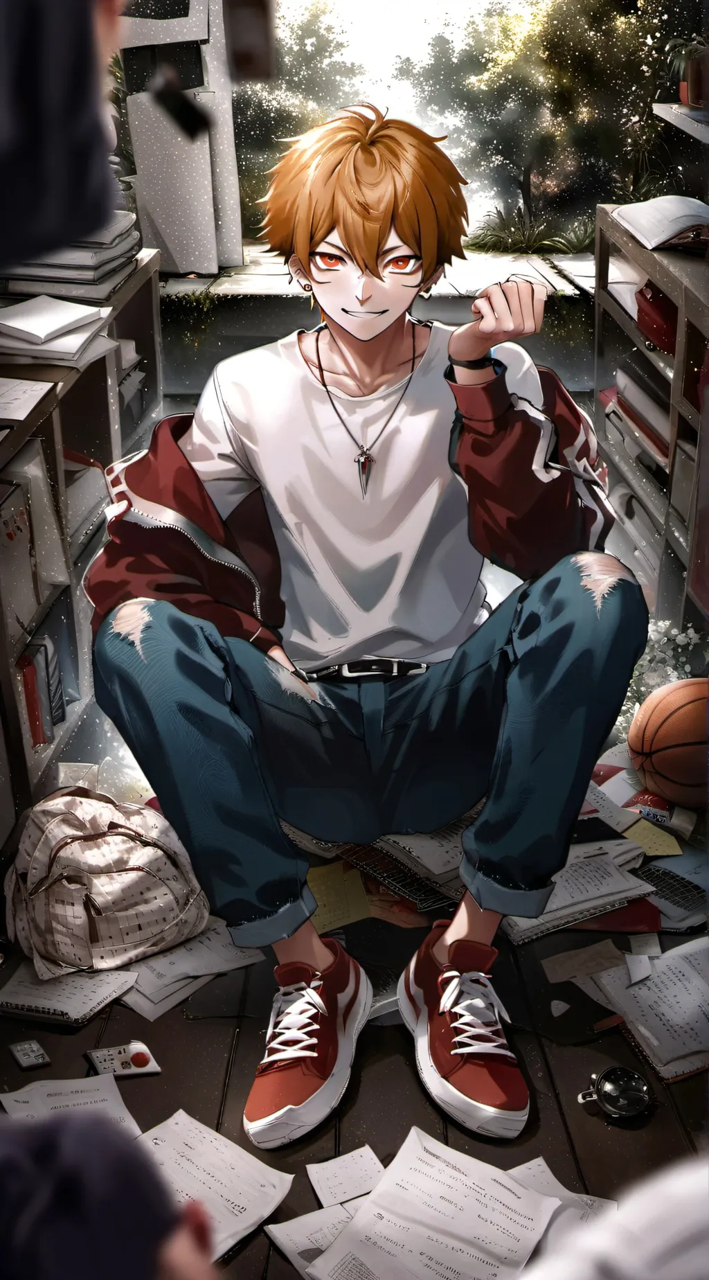 ai character: Taiga background