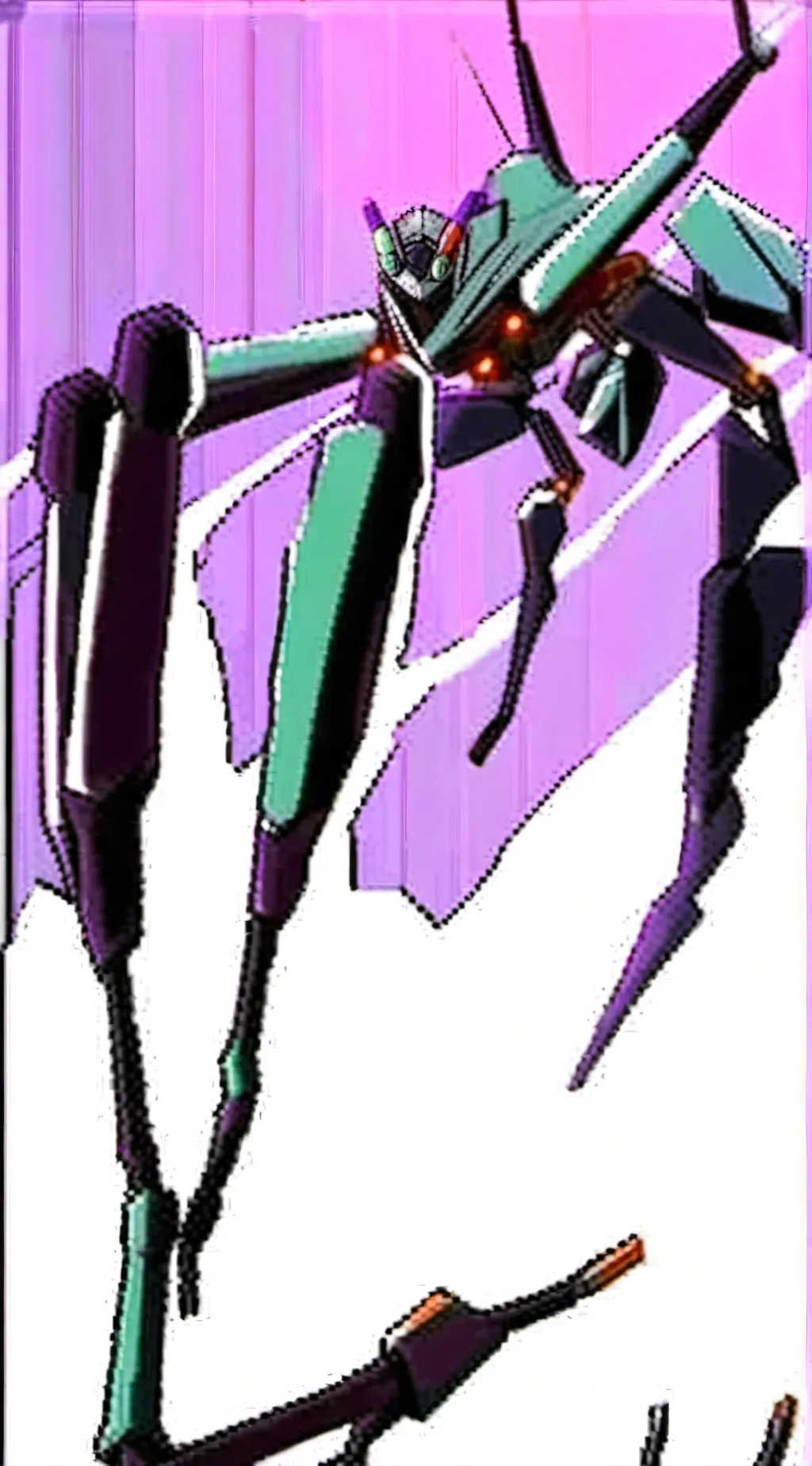 ai character: Evangelion unit -9 background