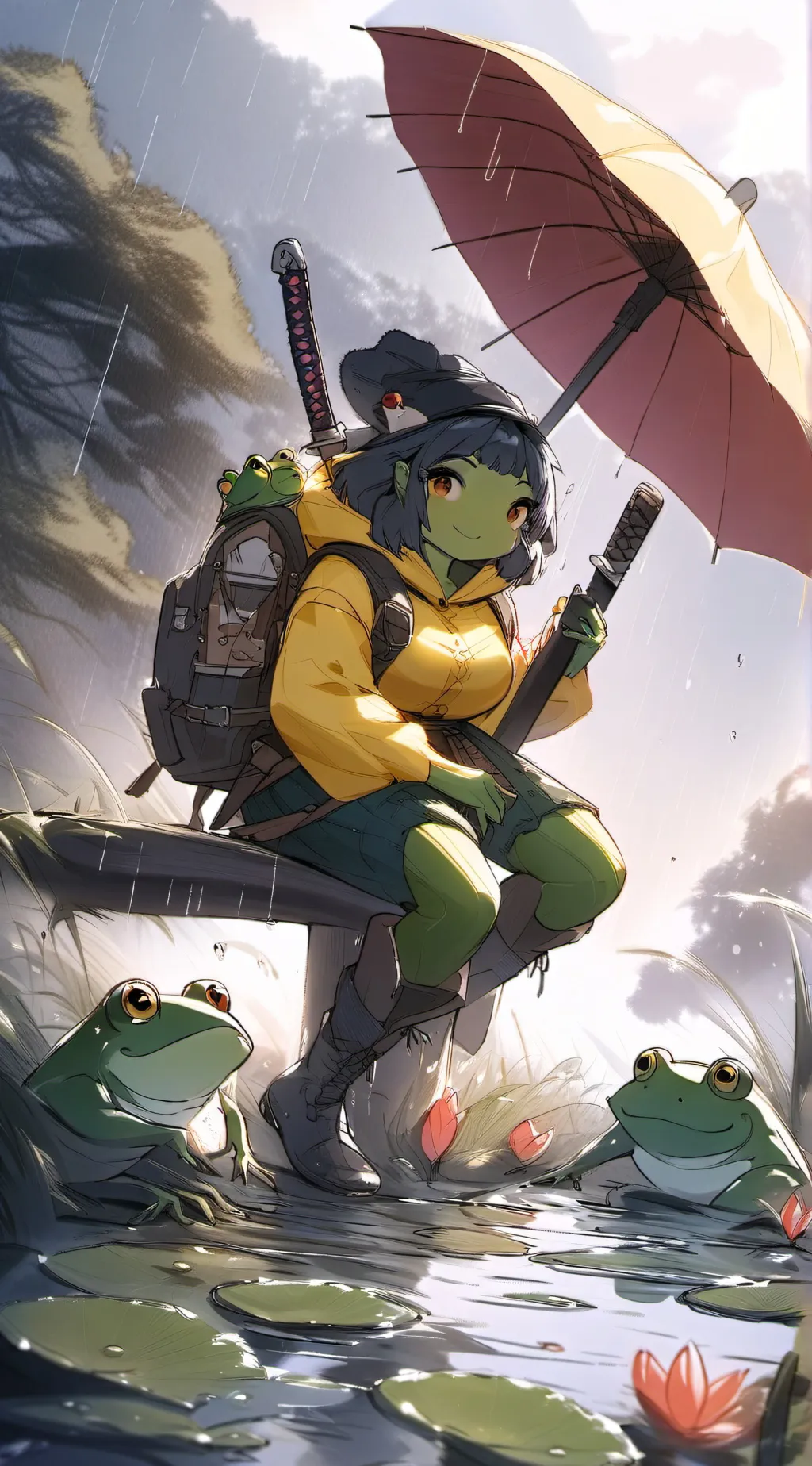 ai character: Lily Padfoot background