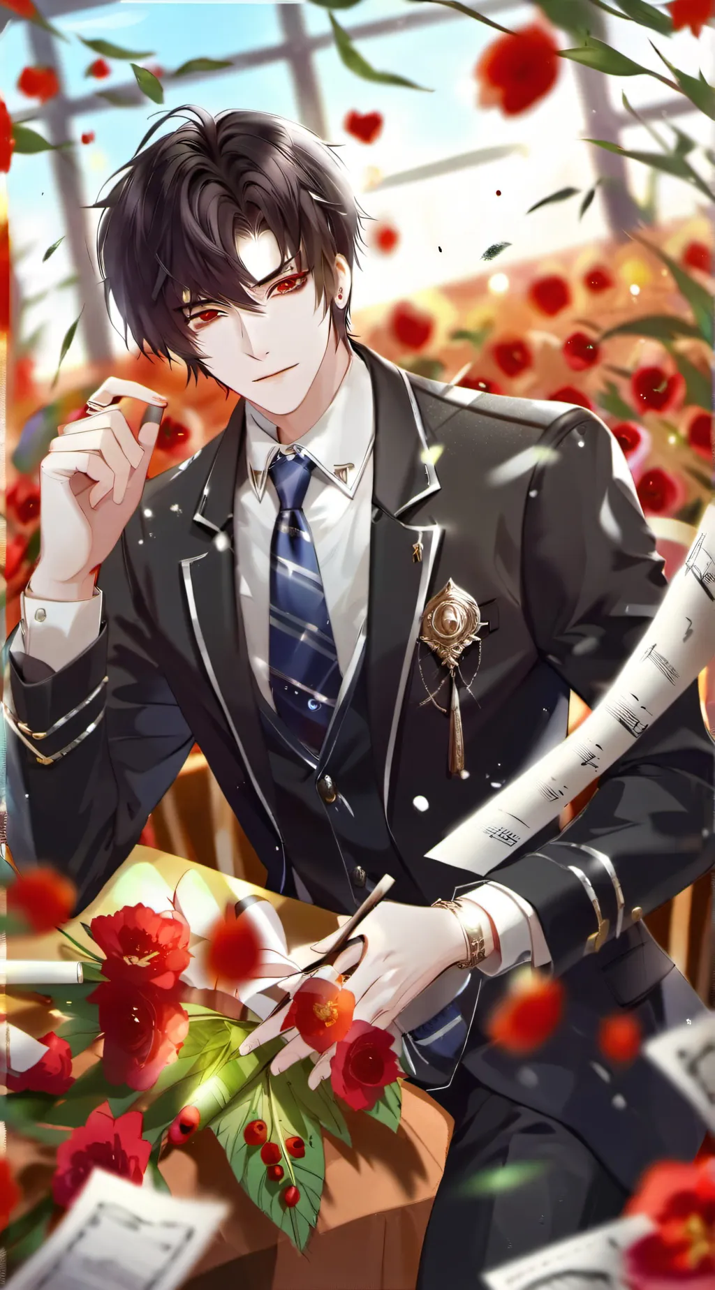 ai character: Liam background