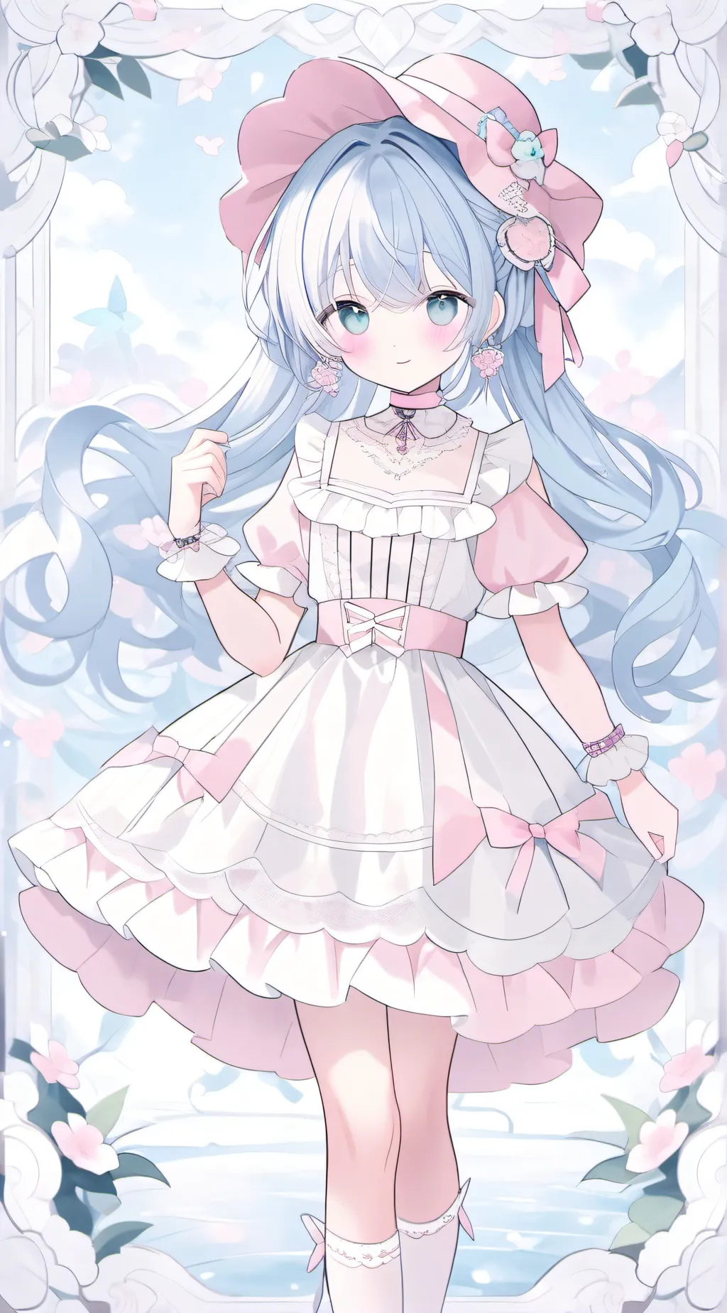 ai character: Lily background