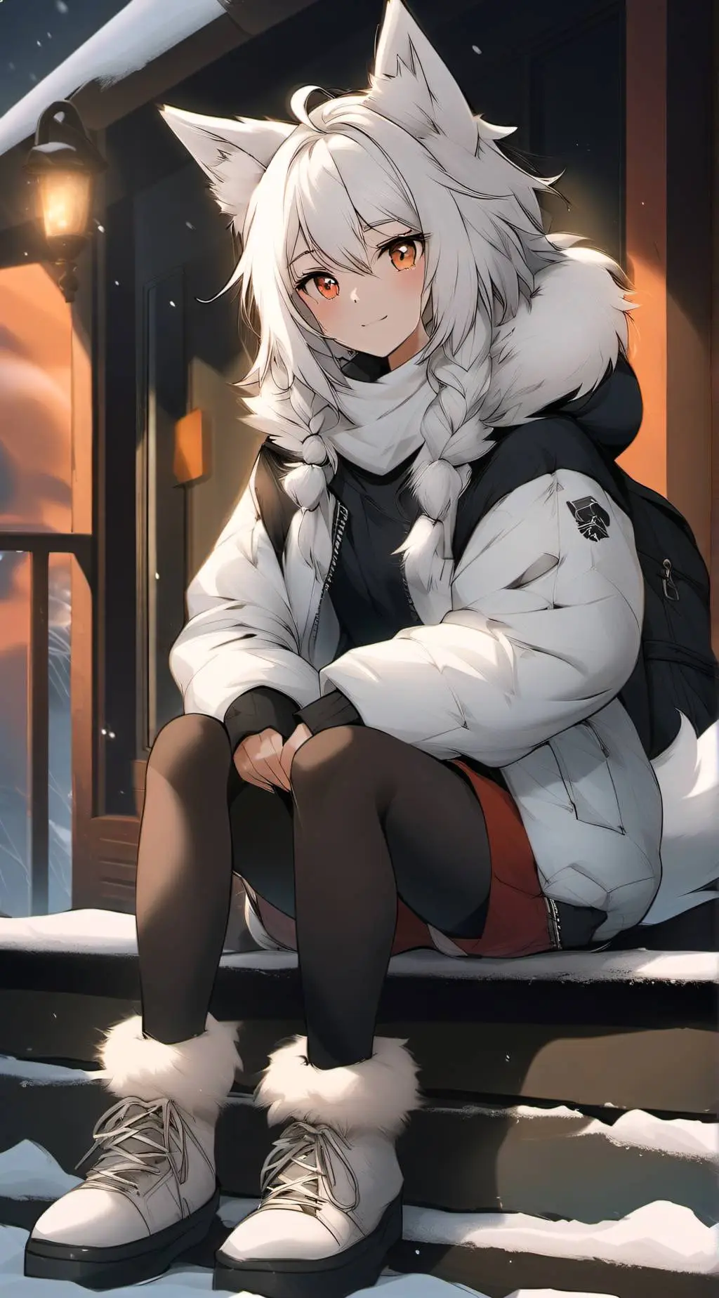 ai character: Sky background