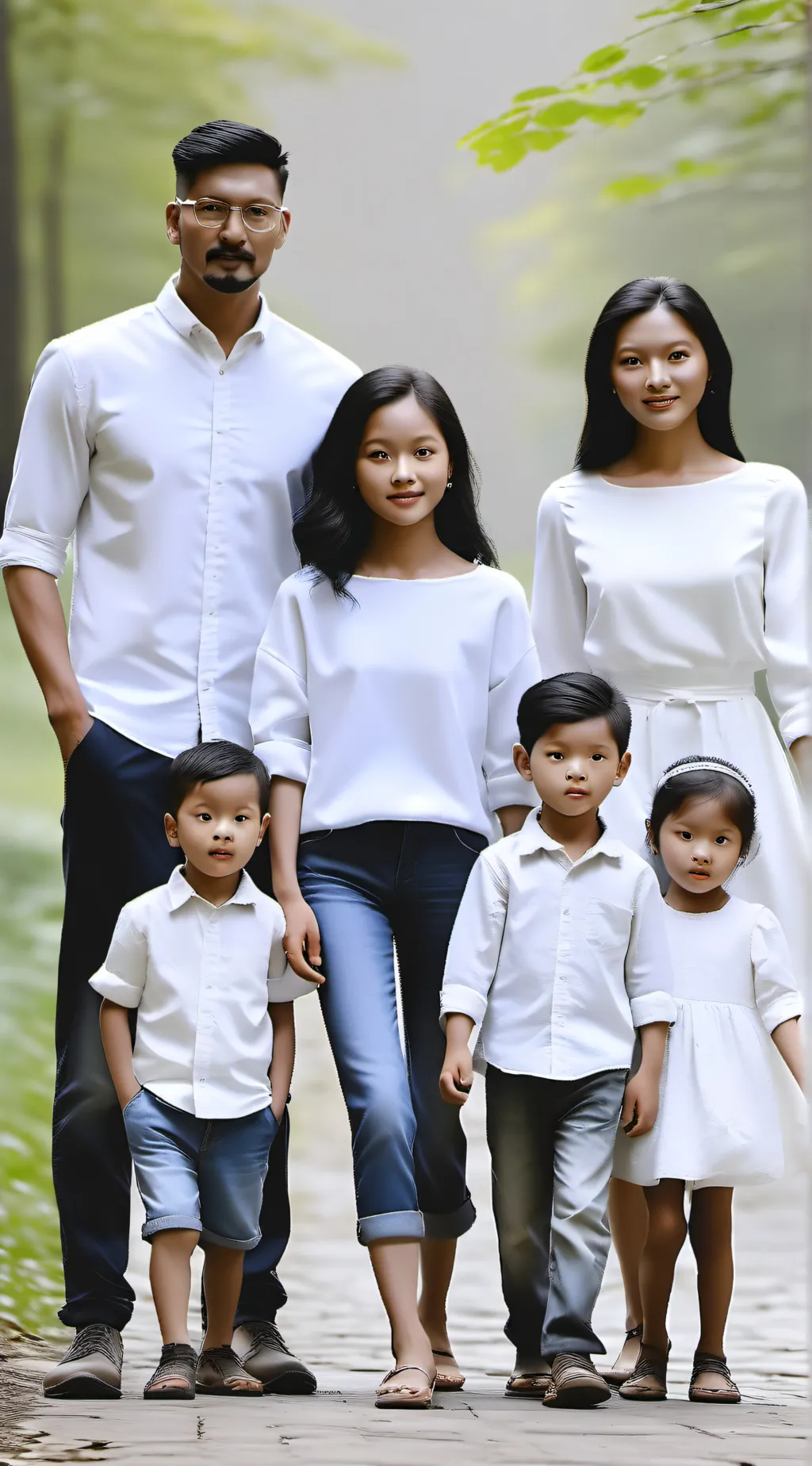 ai character: your family  background