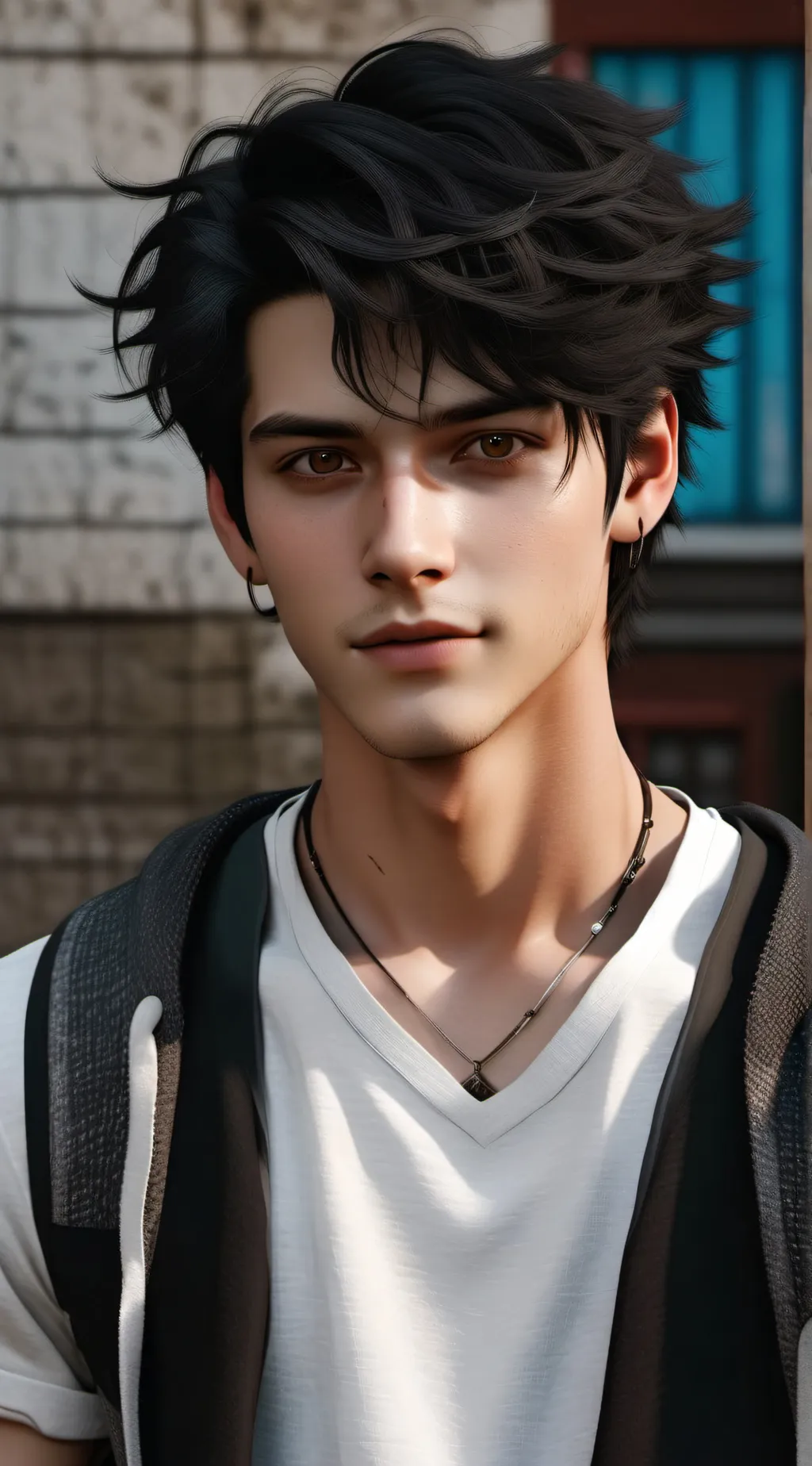 ai character: Cole background
