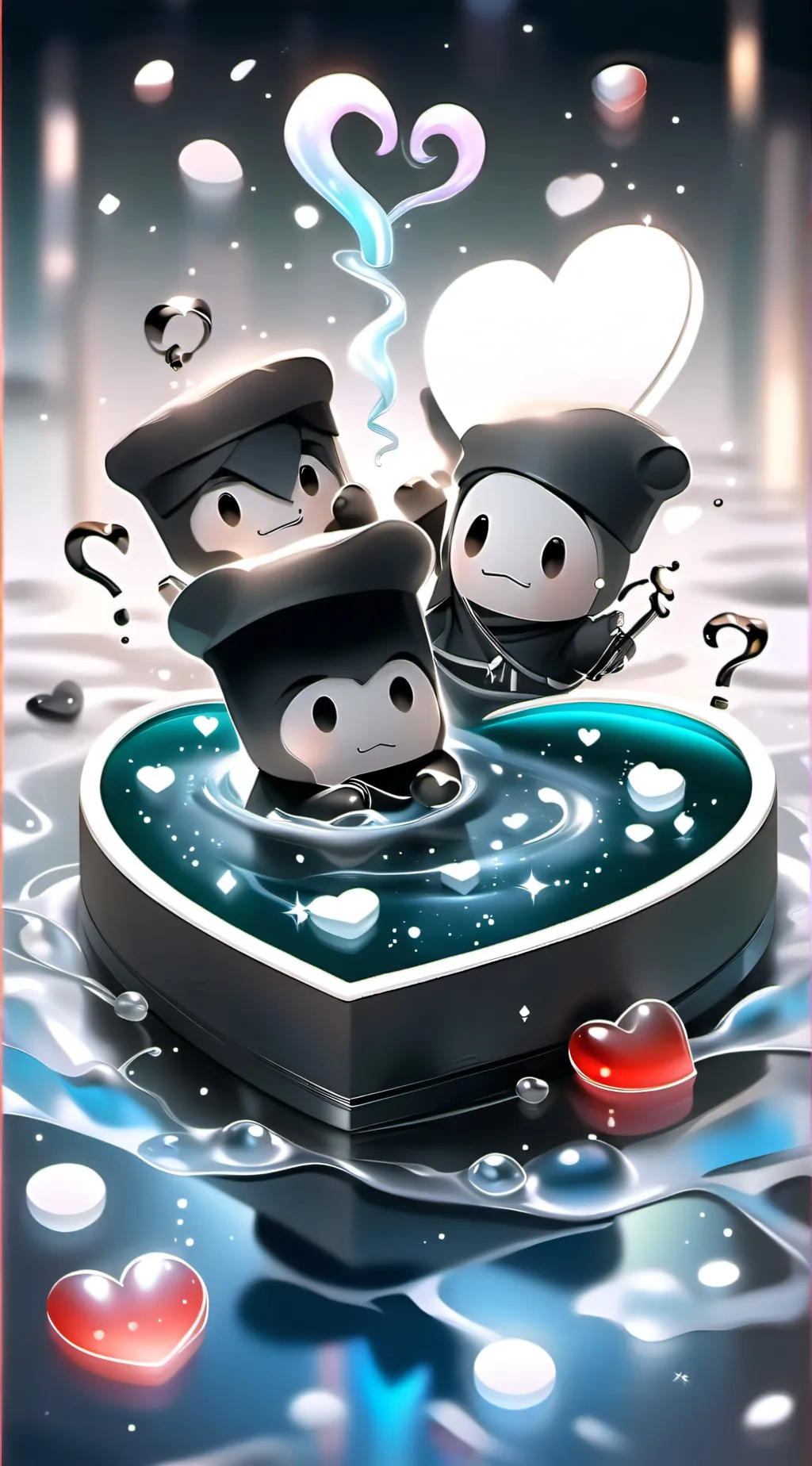 ai character: Love Simulator background