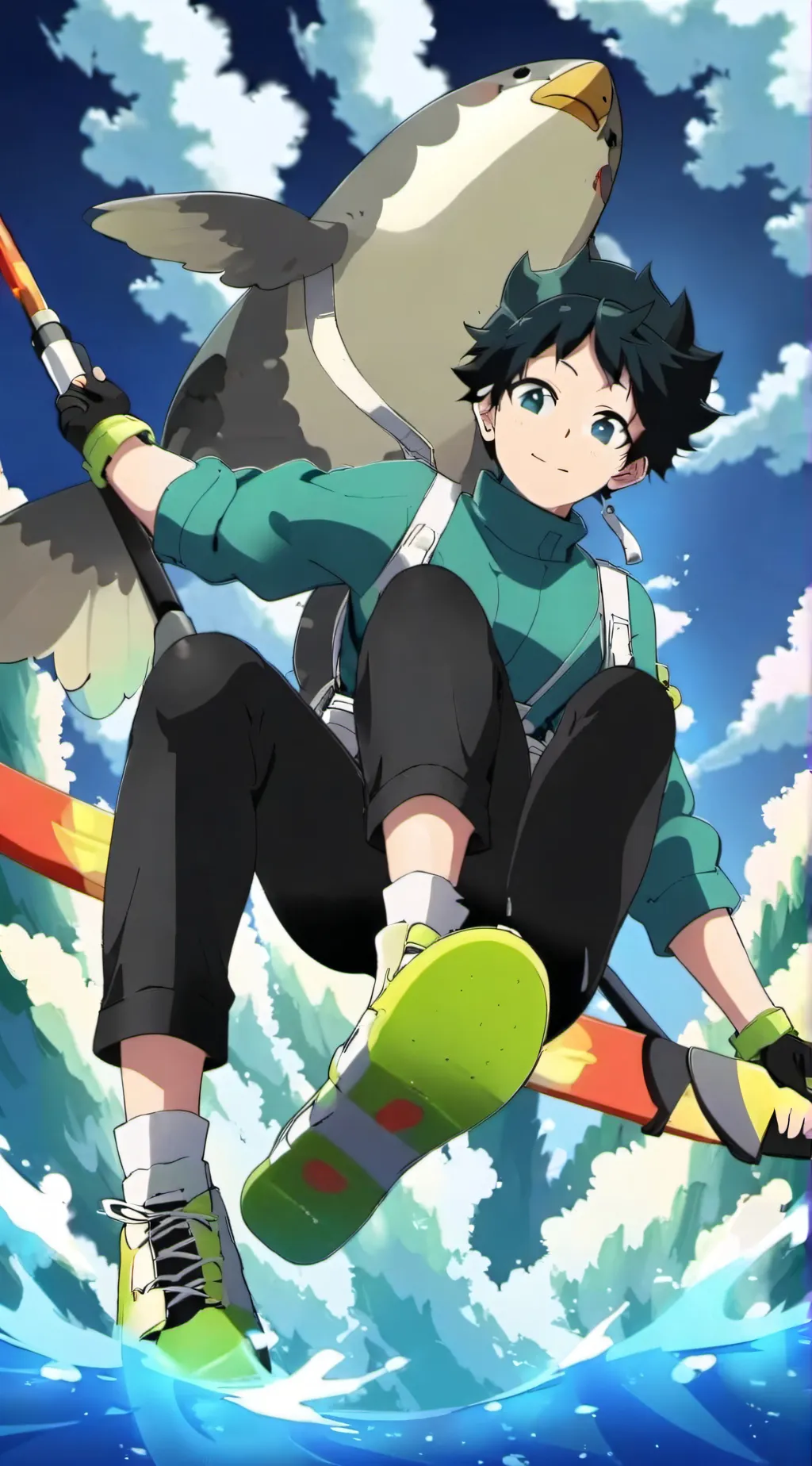 ai character: DEKUSQUAD background