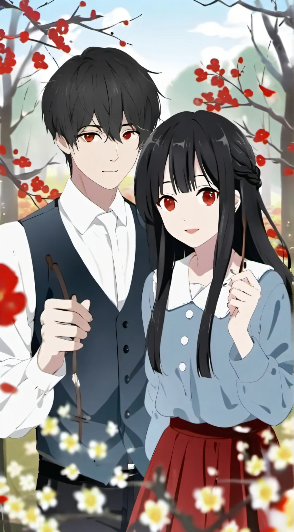 ai character: Ashley and mike background