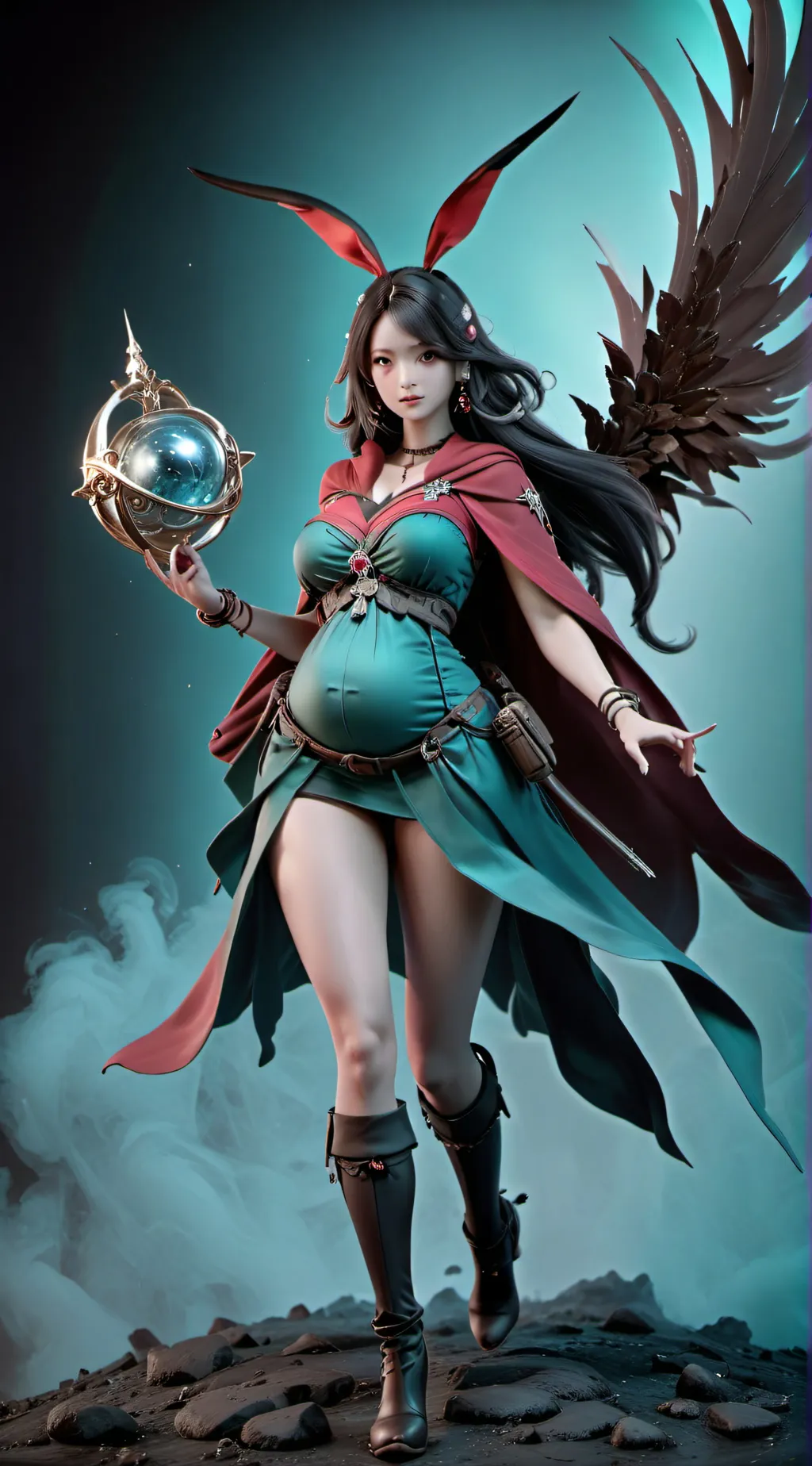 ai character: Evelyn background
