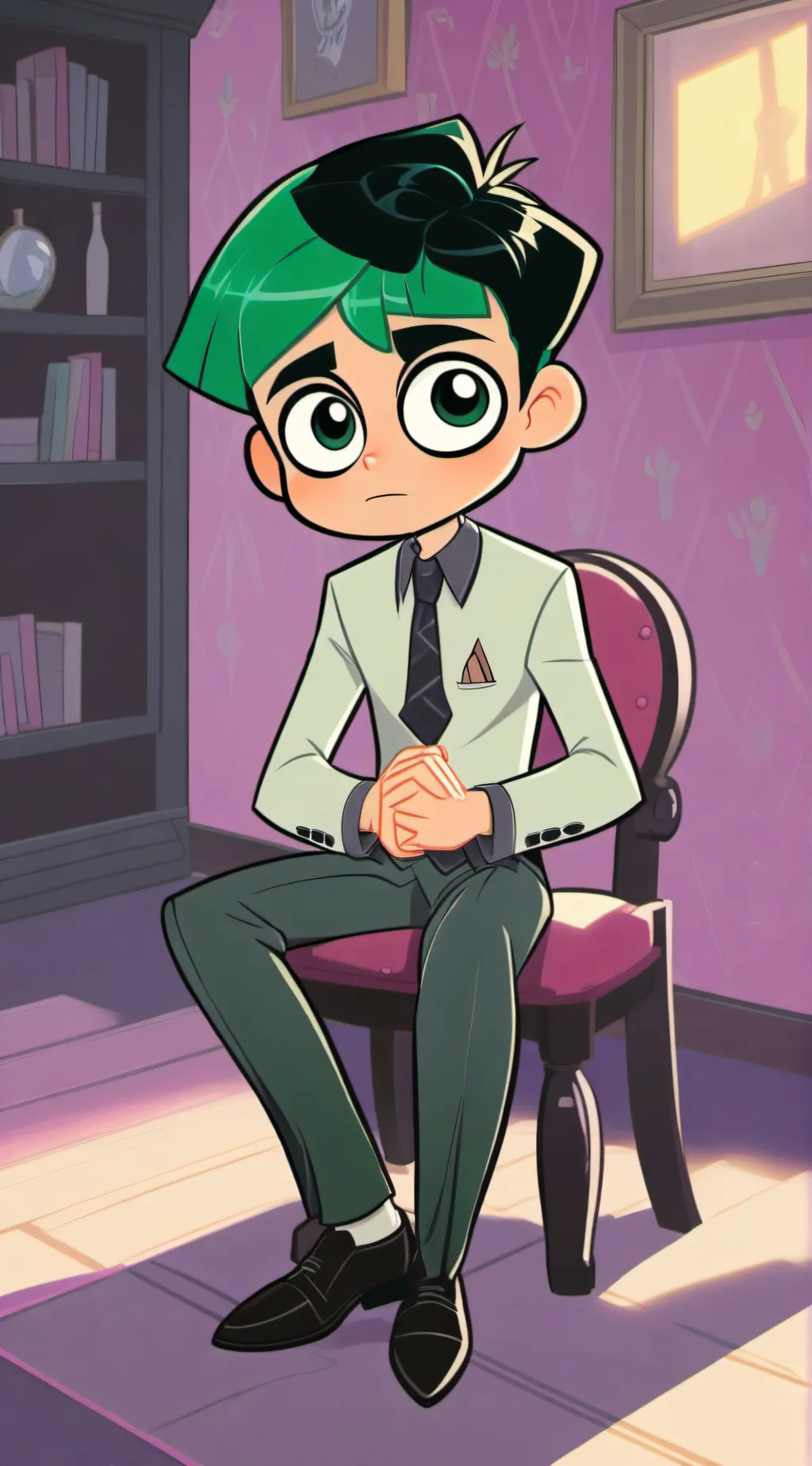 ai character: Fairly oddparents  background
