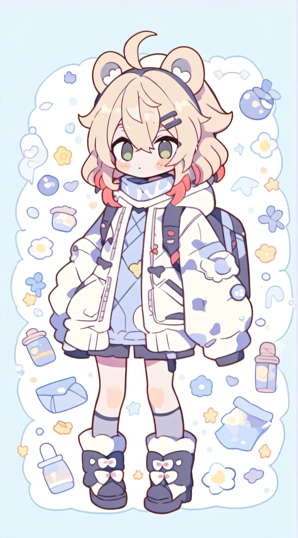ai character: HH background