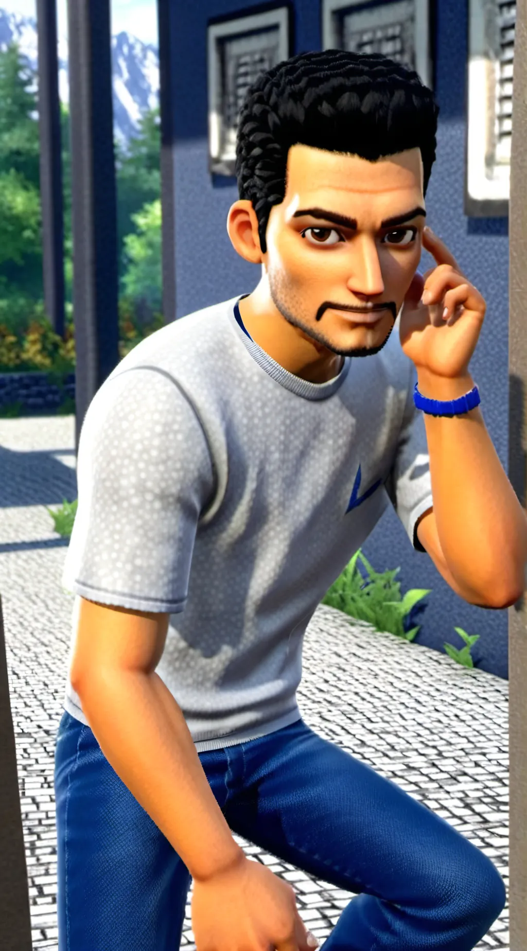 ai character: max background