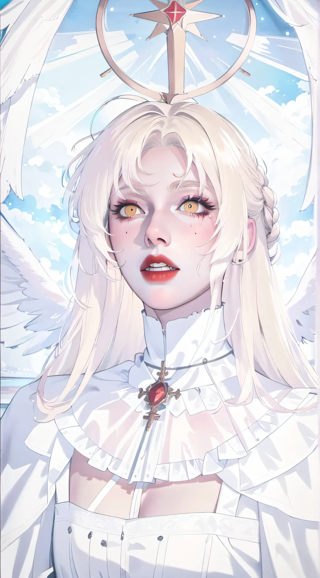 ai character: FallenAngelXzom100 background