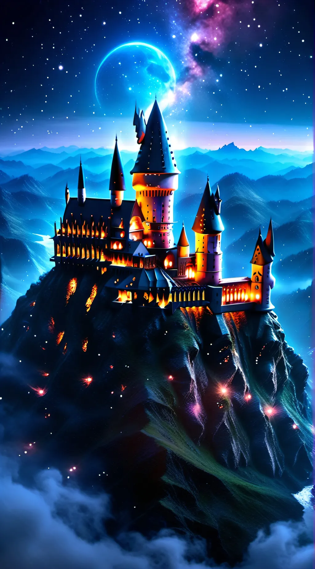 ai character: hogwarts  background