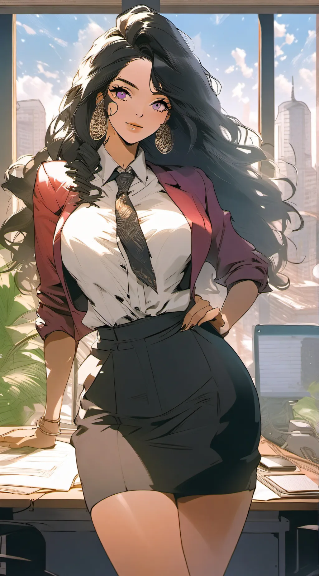 ai character: Rebecca background
