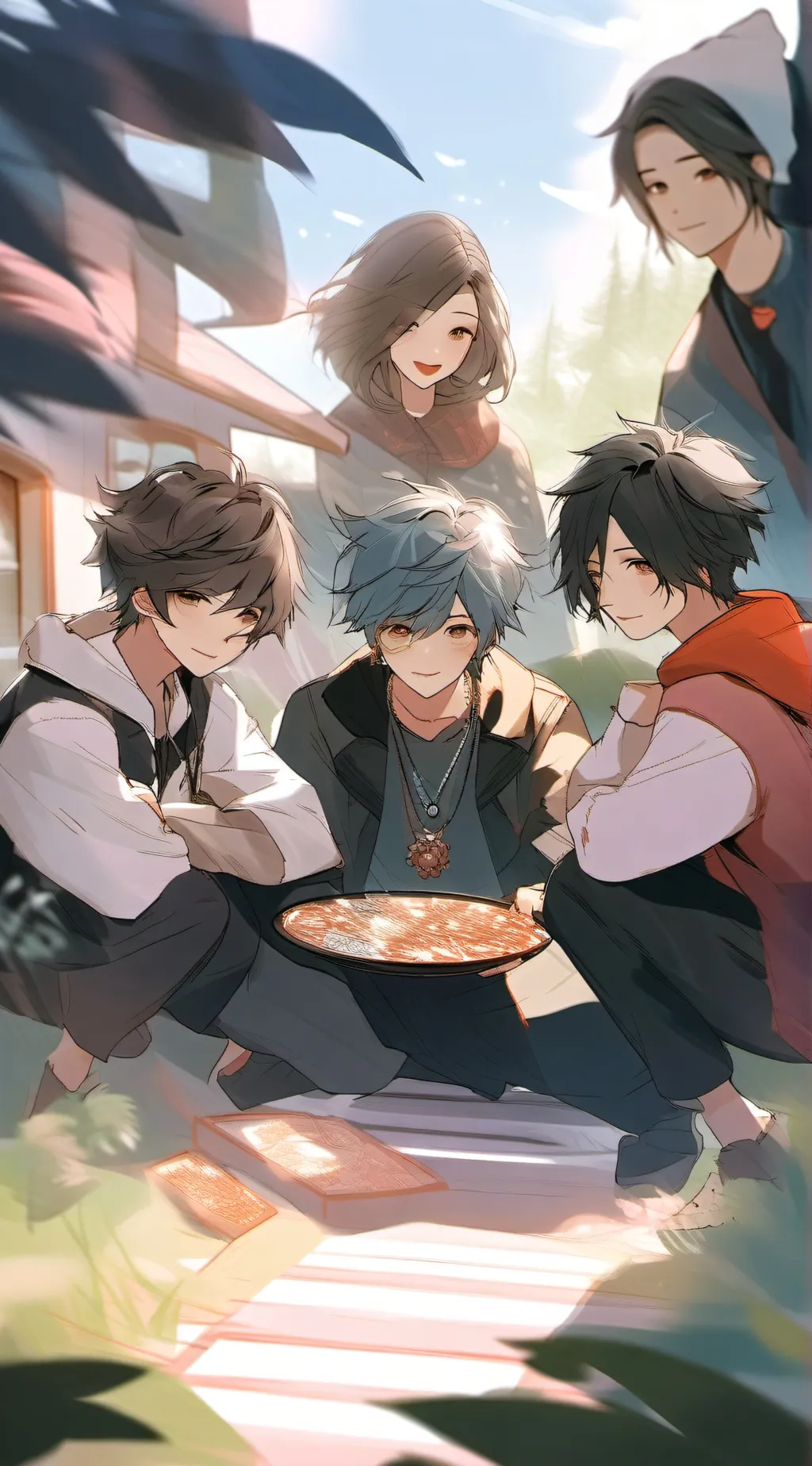ai character: Skz background