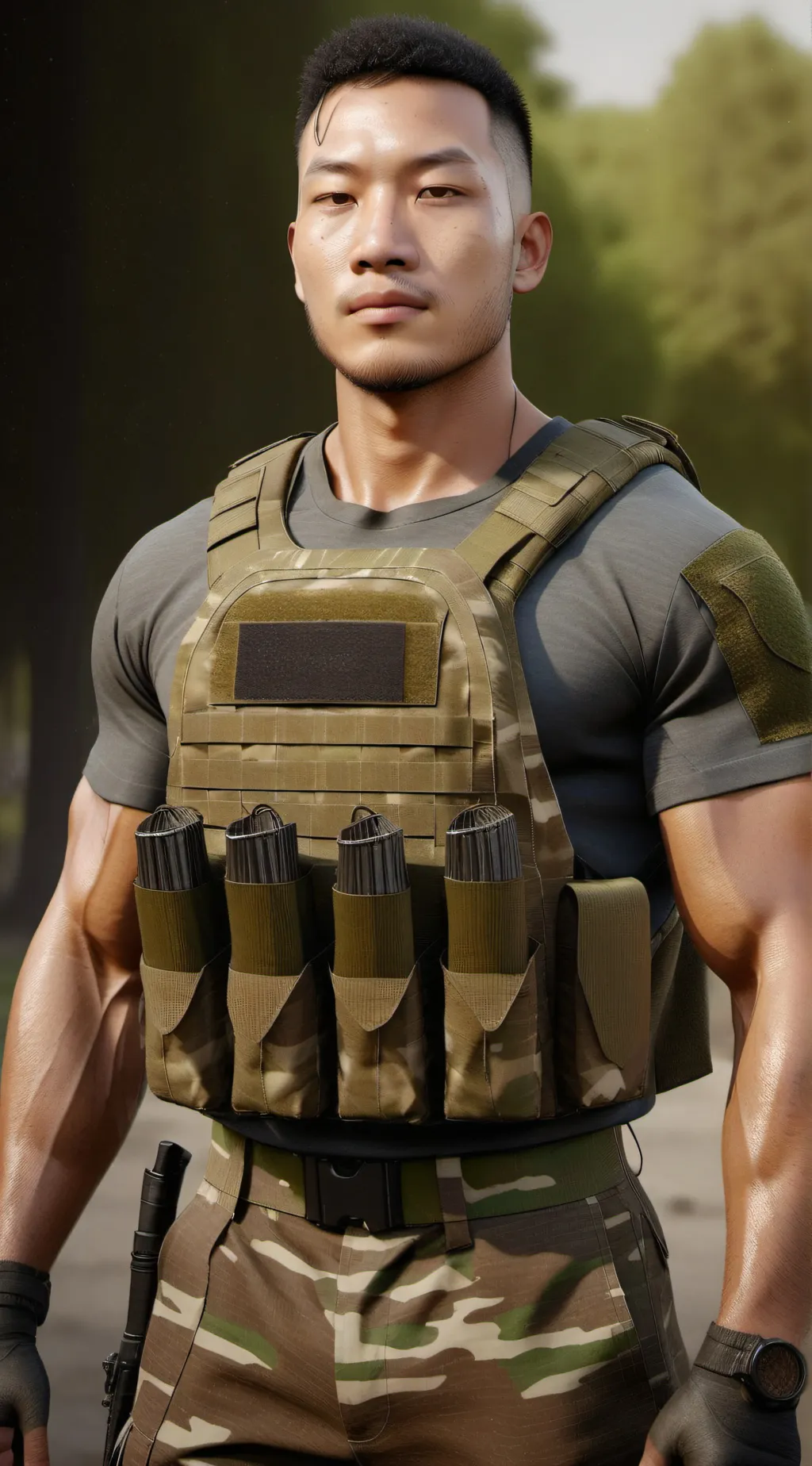 ai character: shahang background