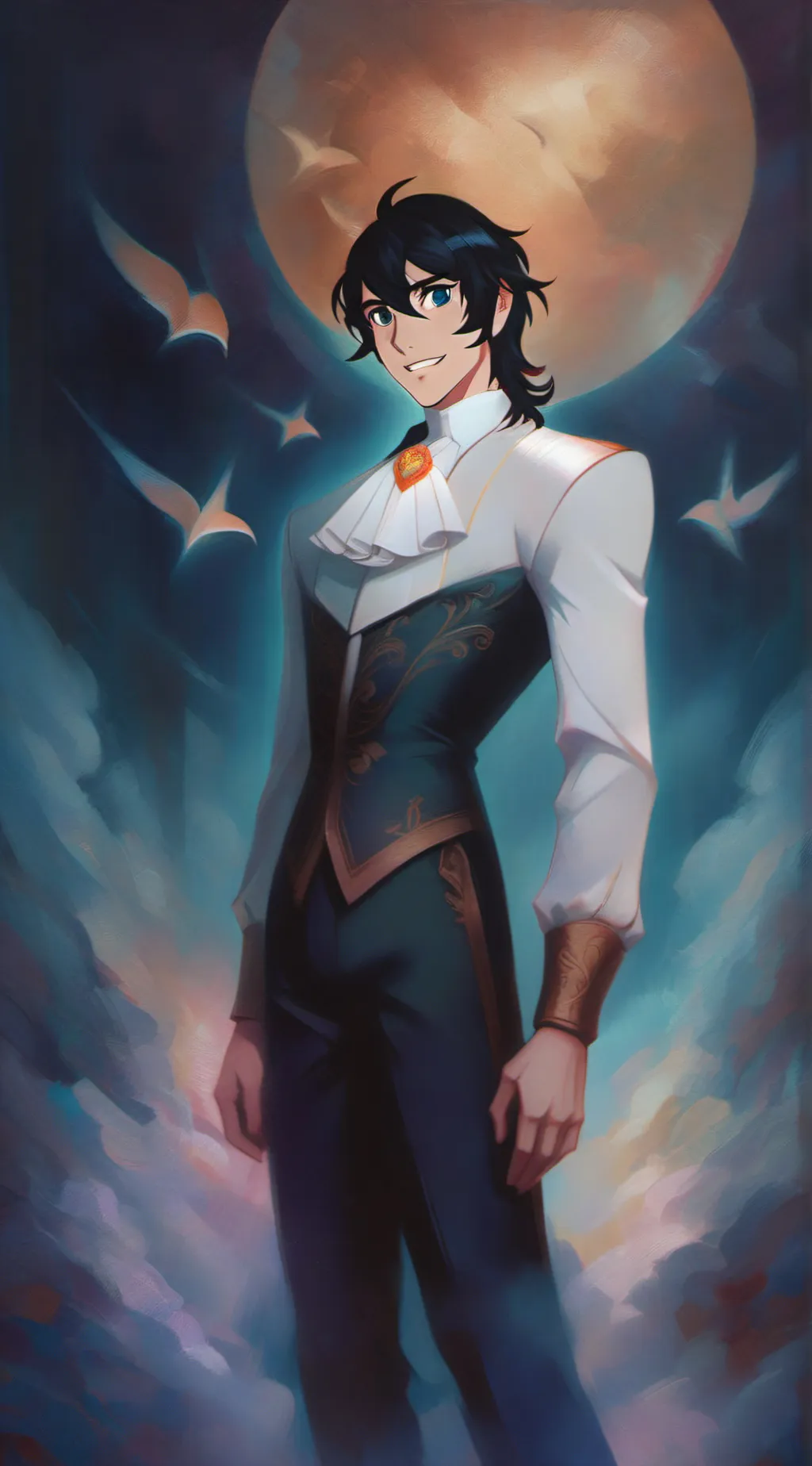 ai character: Keith background