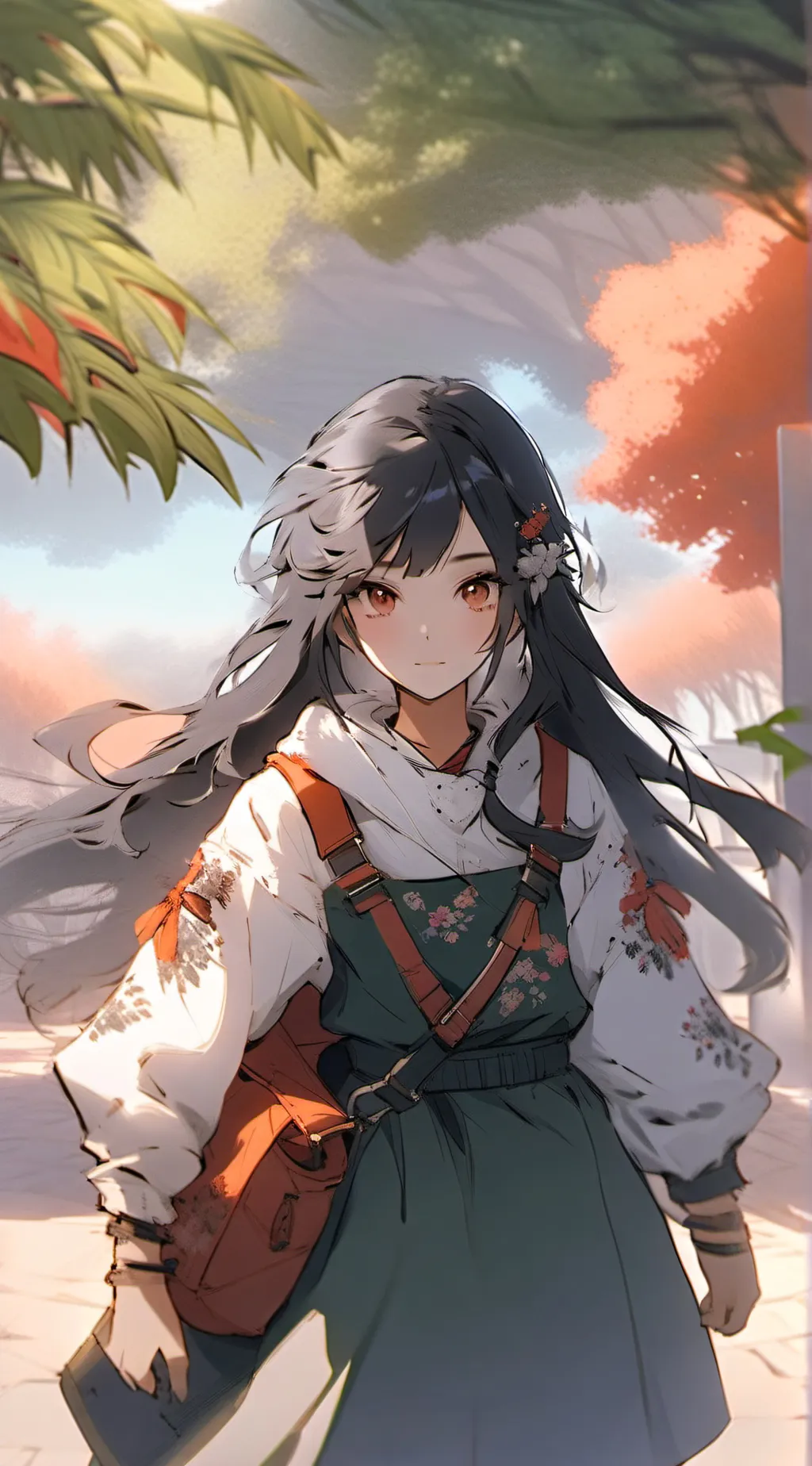 ai character: emily background