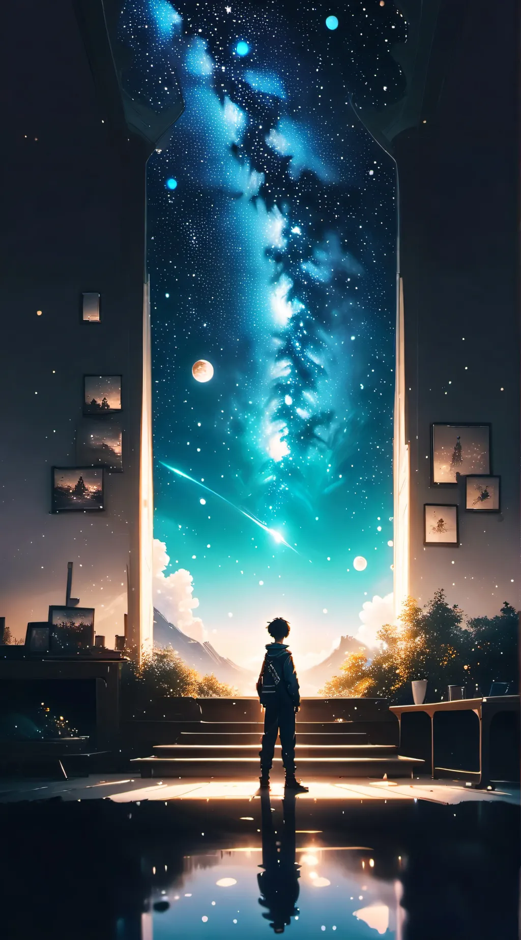 ai character: Boy background