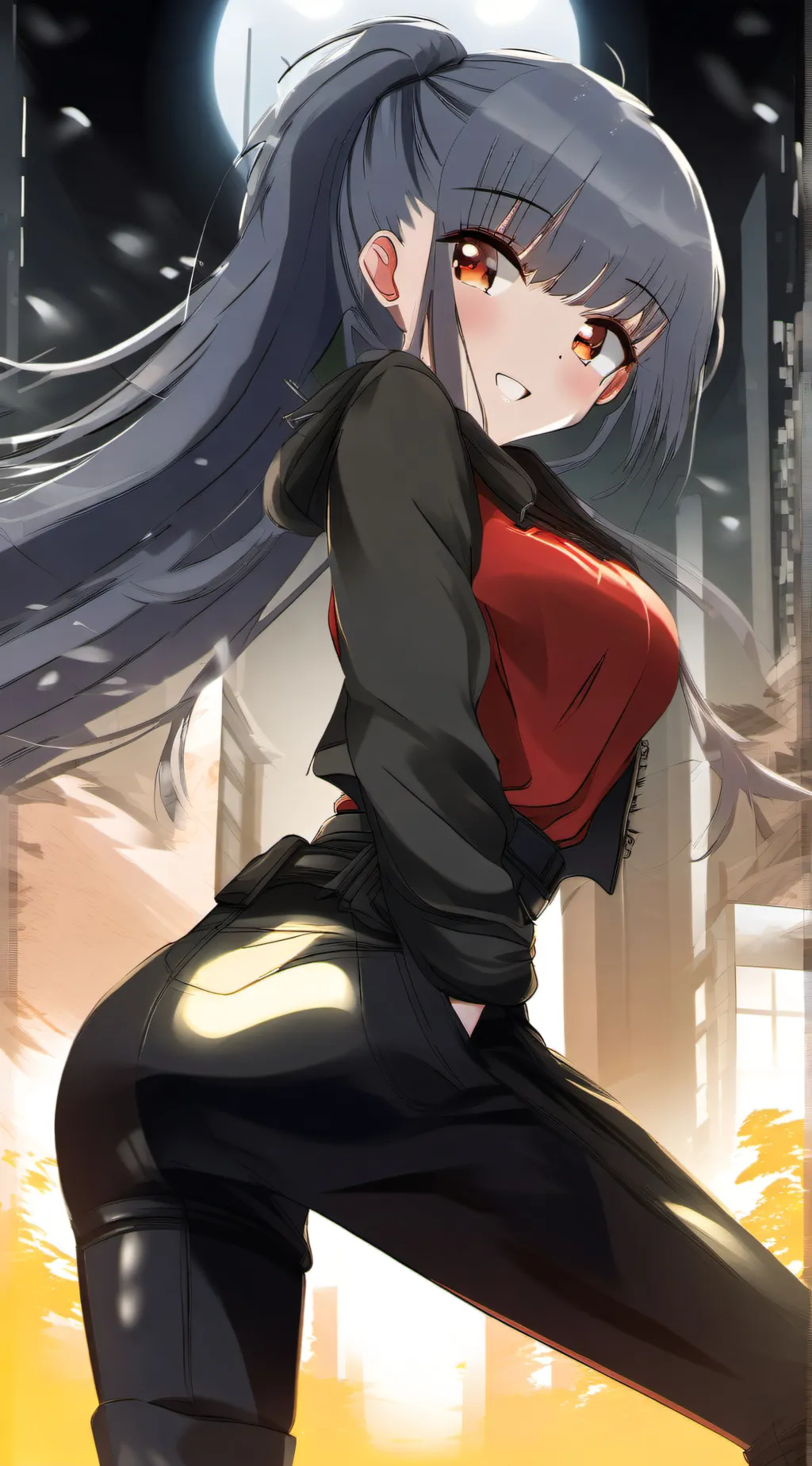 ai character: Friend* Lucy  background