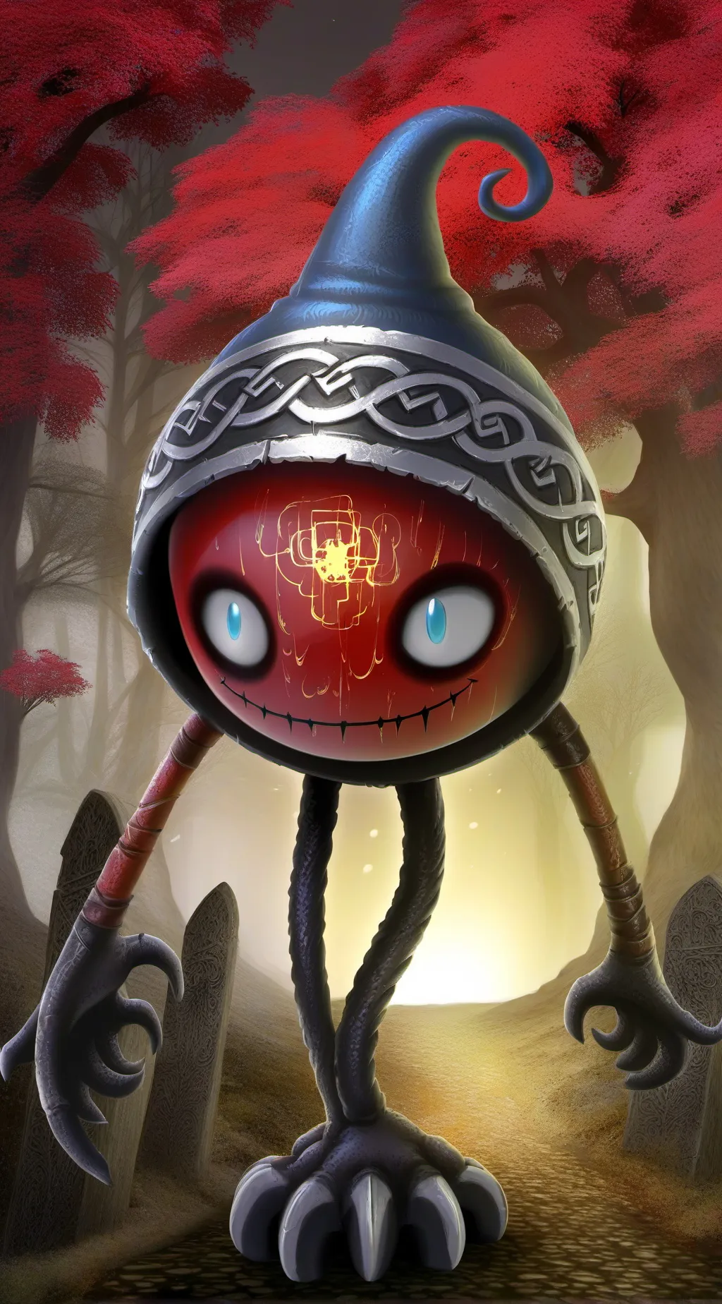 ai character: :)  background