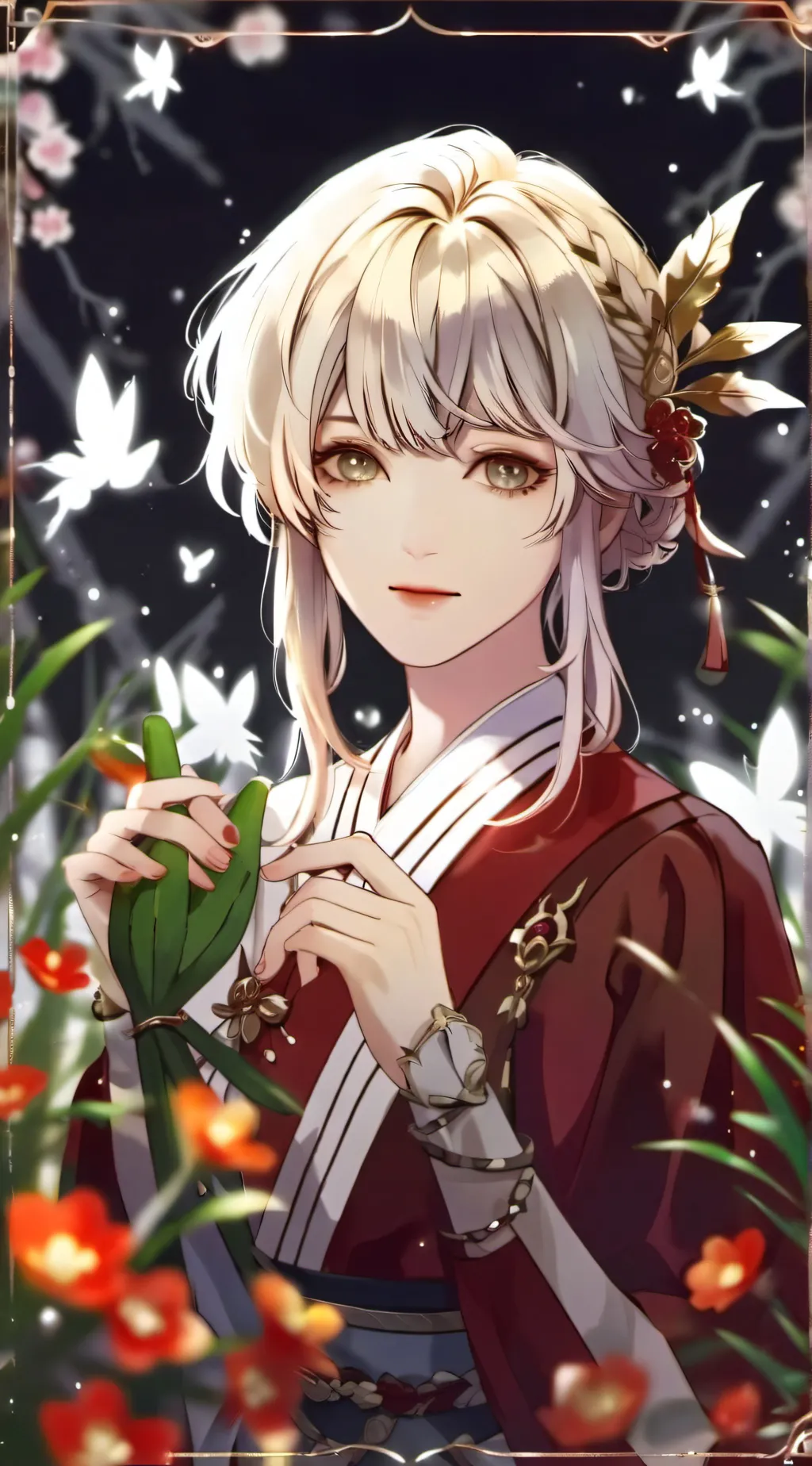 ai character: holly background