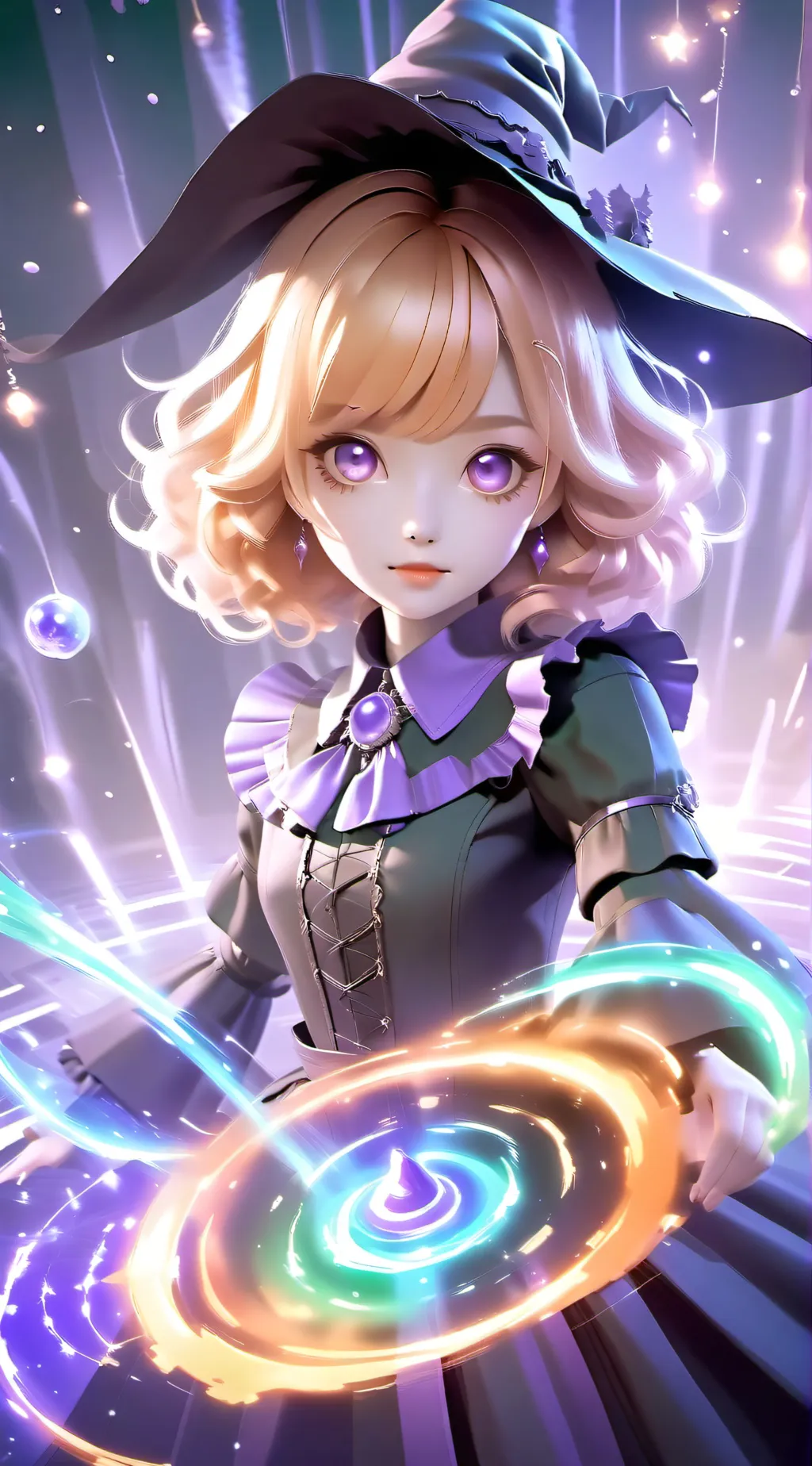 ai character: conjure maven  background