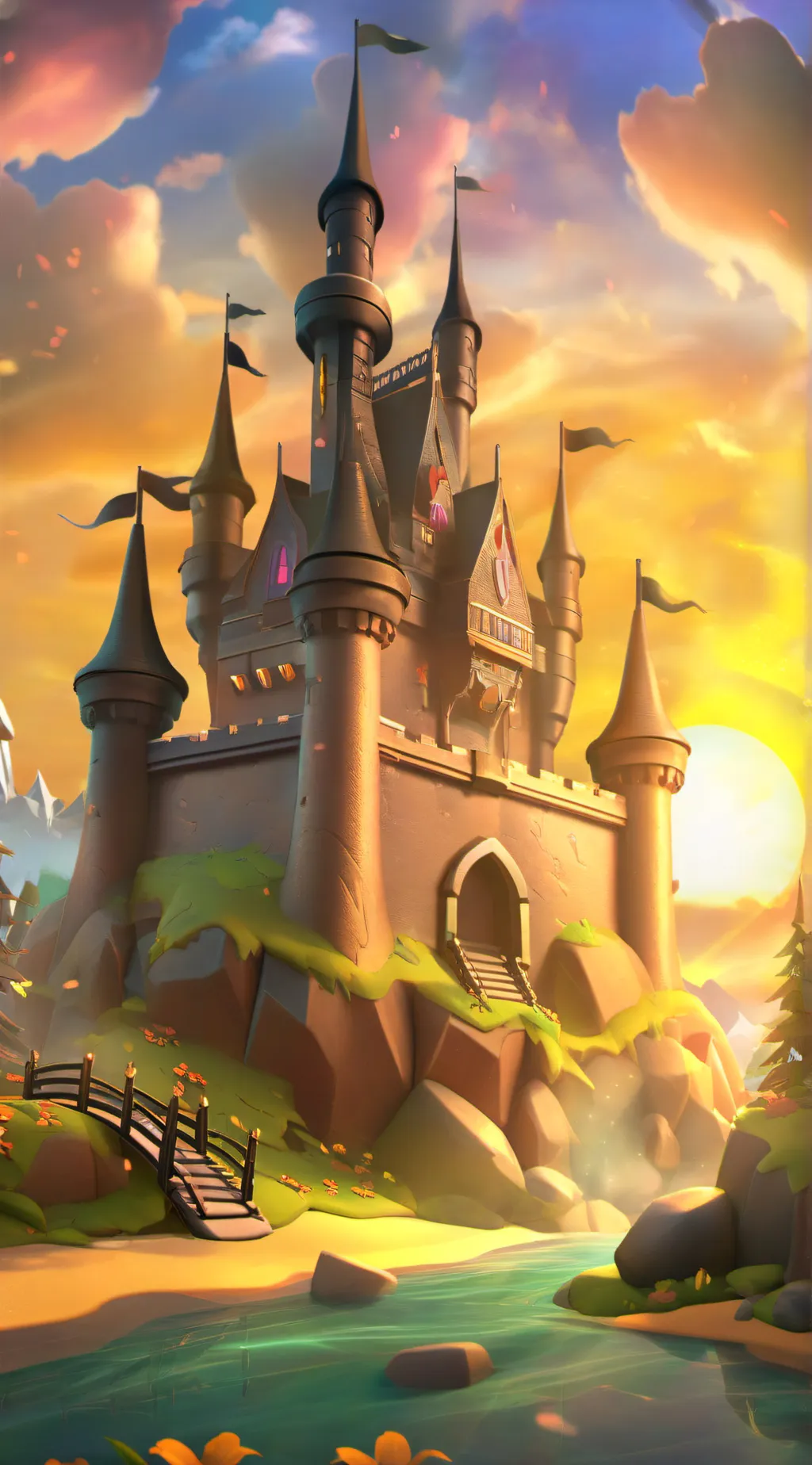 ai character: Hogwarts background