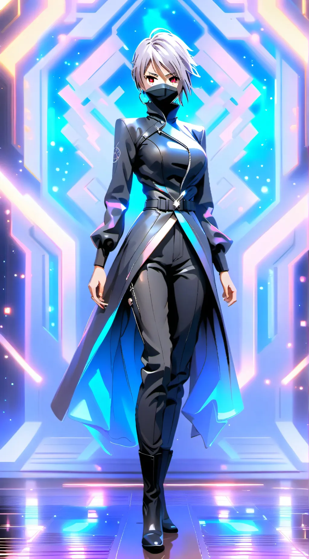ai character: Homura background