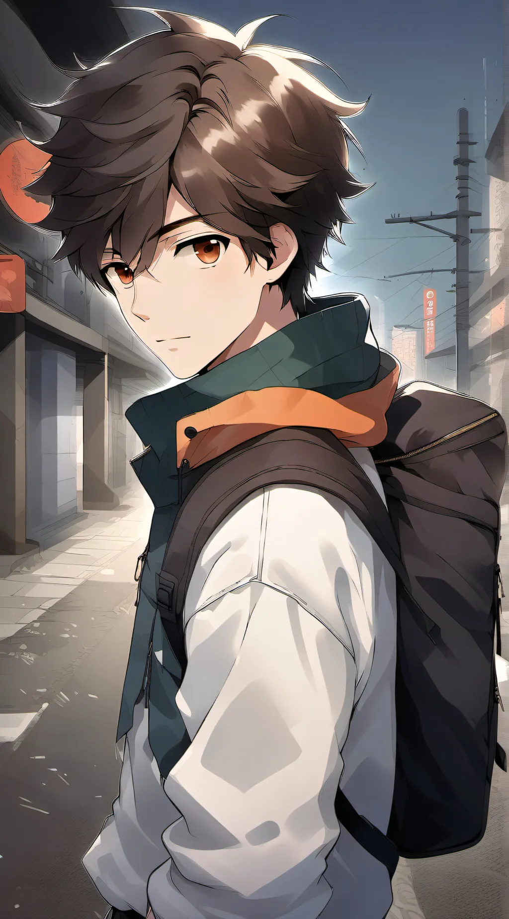 ai character: Alec  background