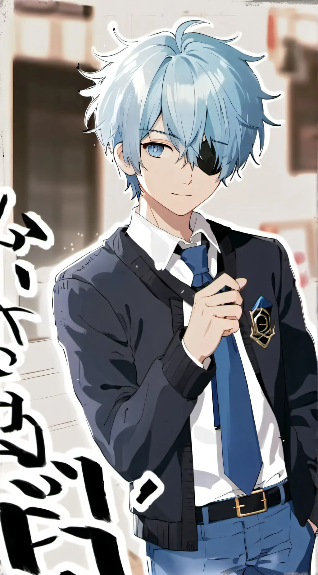 ai character: Lasen background