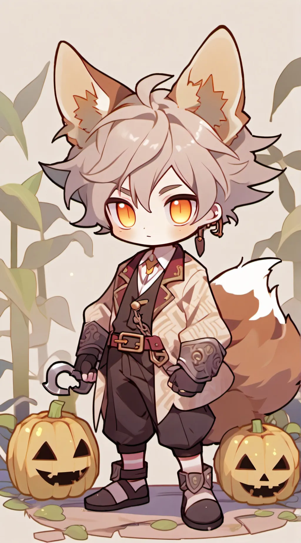 ai character: jacko foxy  background