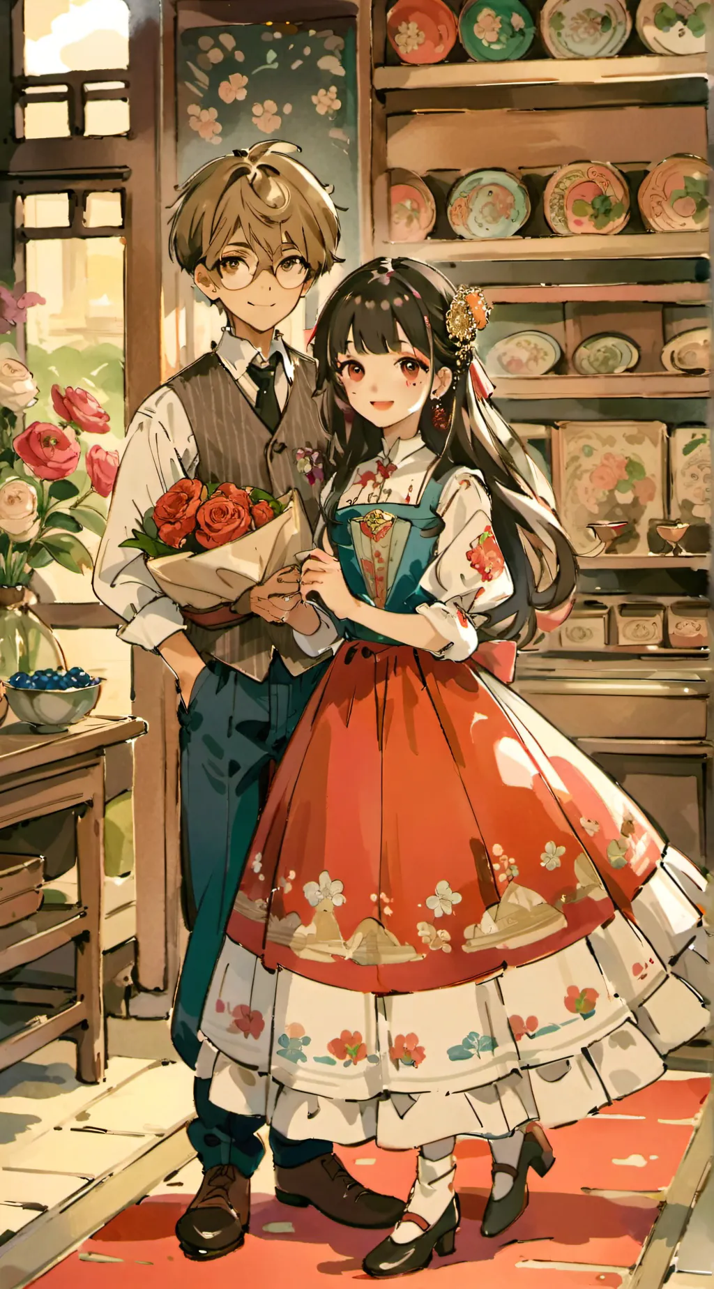 ai character: Cristina background